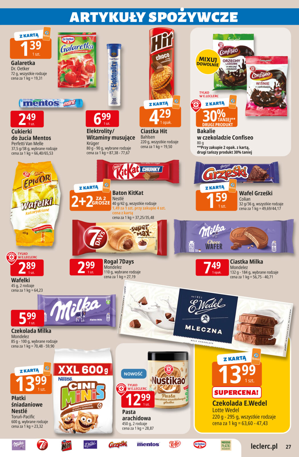 e-leclerc - Nowa gazetka E.Leclerc ważna od 21.04.2026 do 02.05.2026 - page: 27