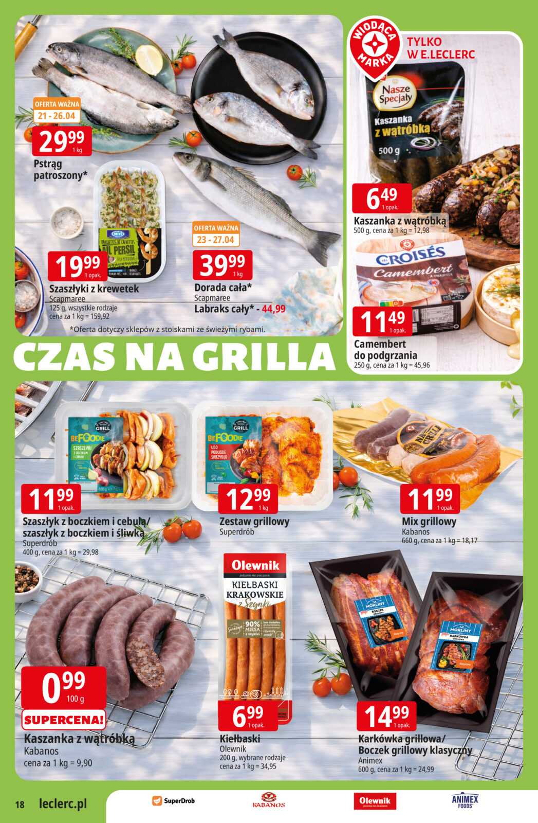 e-leclerc - Nowa gazetka E.Leclerc ważna od 21.04.2026 do 02.05.2026 - page: 18