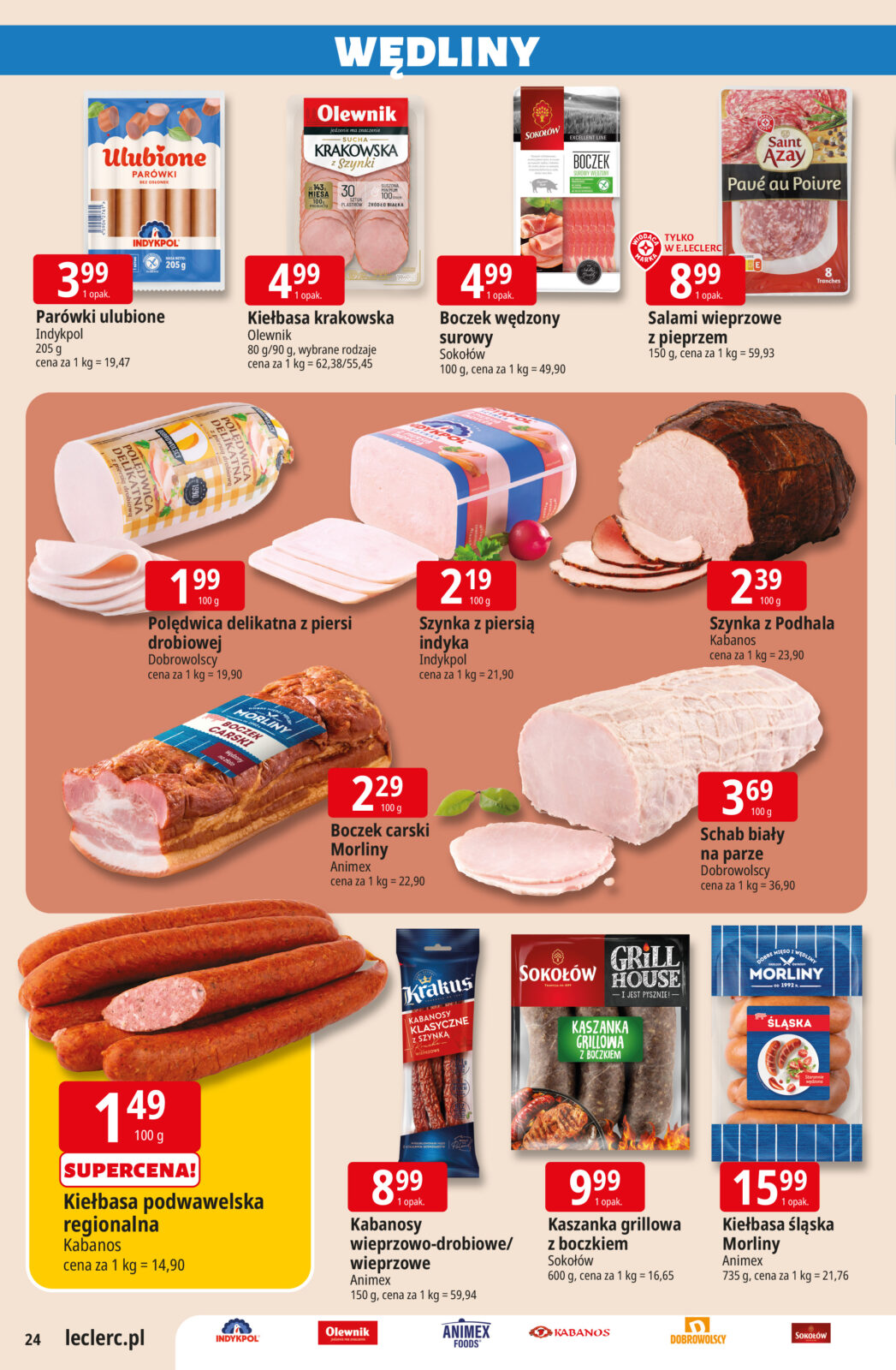 e-leclerc - Nowa gazetka E.Leclerc ważna od 21.04.2026 do 02.05.2026 - page: 24