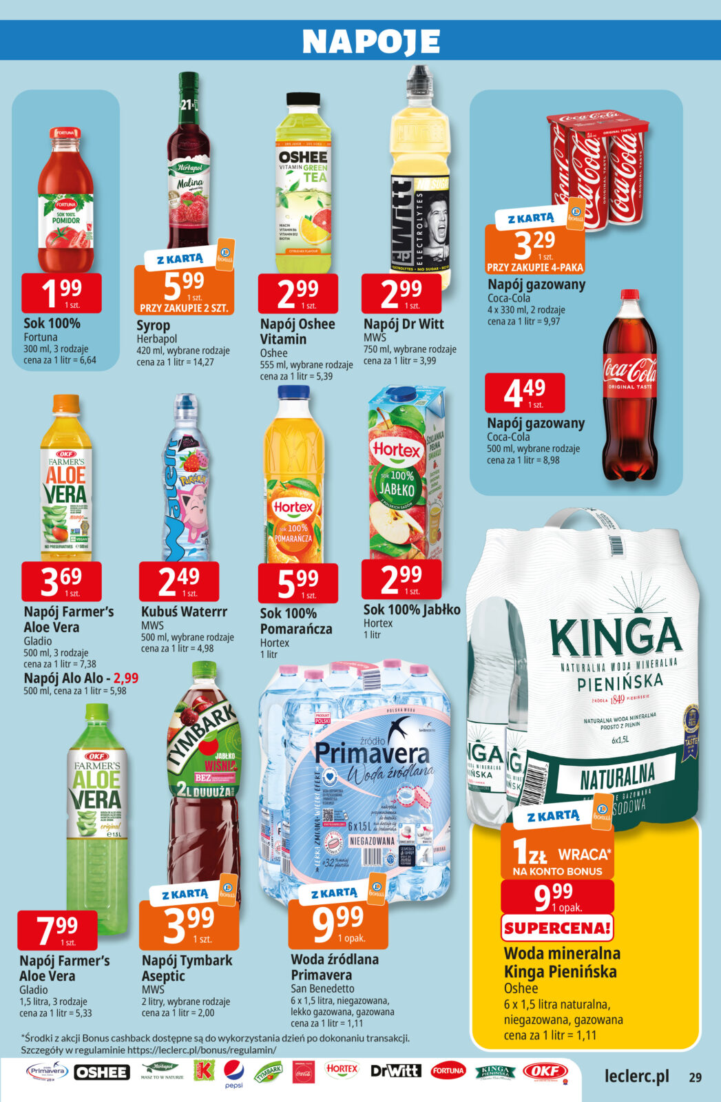 e-leclerc - Nowa gazetka E.Leclerc ważna od 21.04.2026 do 02.05.2026 - page: 29
