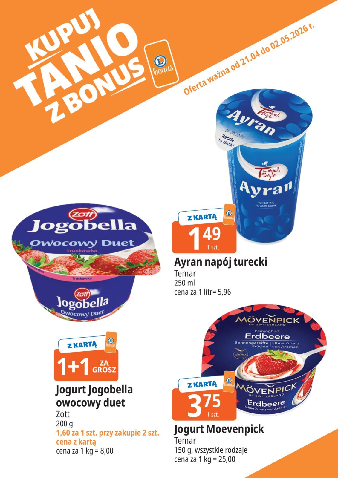 e-leclerc - Nowa gazetka E.Leclerc - Kupuj tanio z bonus ważna od 21.04.2026 do 02.05.2026 - page: 10