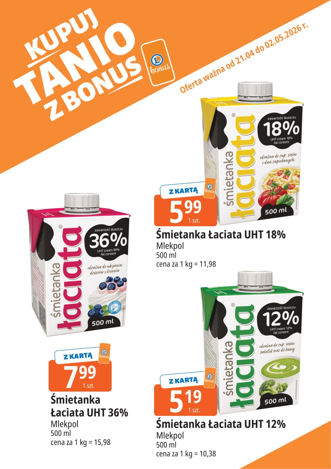 e-leclerc - Nowa gazetka E.Leclerc - Kupuj tanio z bonus ważna od 21.04.2026 do 02.05.2026 - page: 3