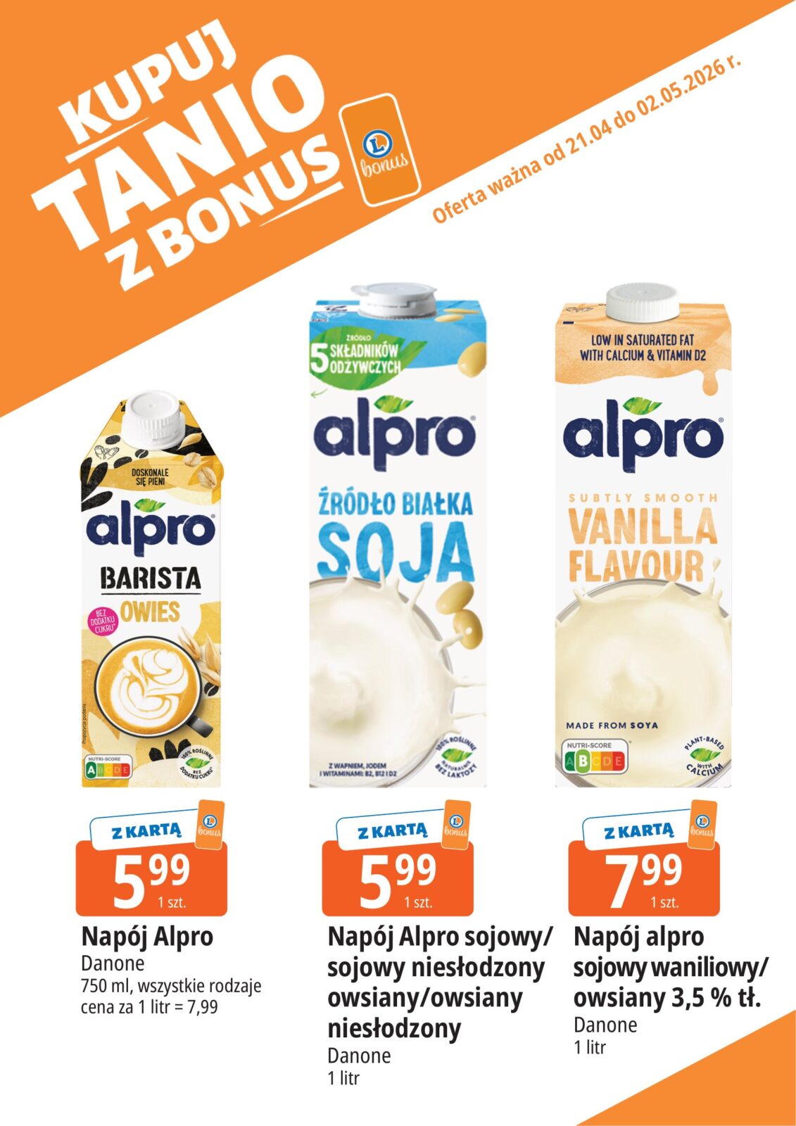 e-leclerc - Nowa gazetka E.Leclerc - Kupuj tanio z bonus ważna od 21.04.2026 do 02.05.2026 - page: 4