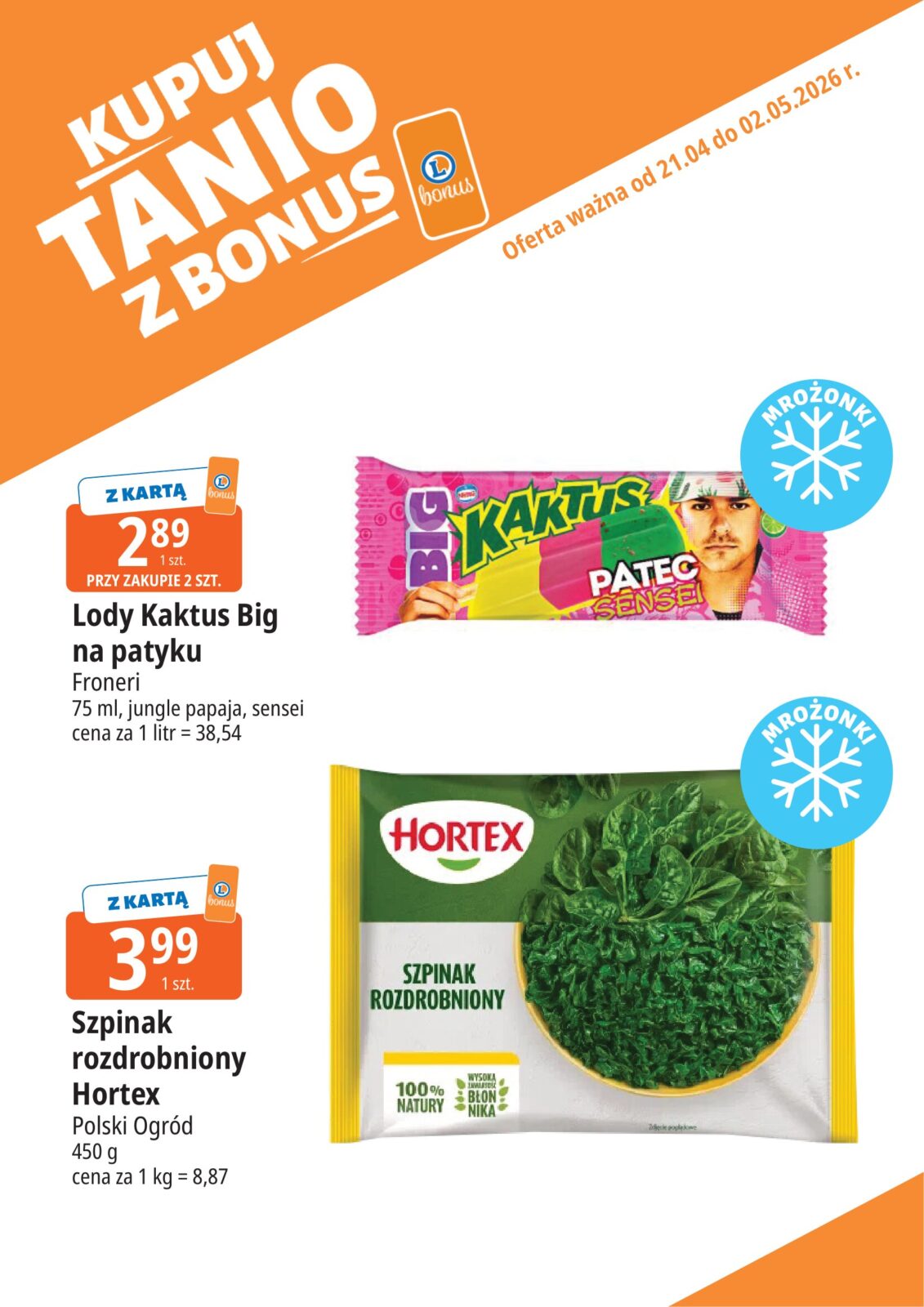 e-leclerc - Nowa gazetka E.Leclerc - Kupuj tanio z bonus ważna od 21.04.2026 do 02.05.2026 - page: 16