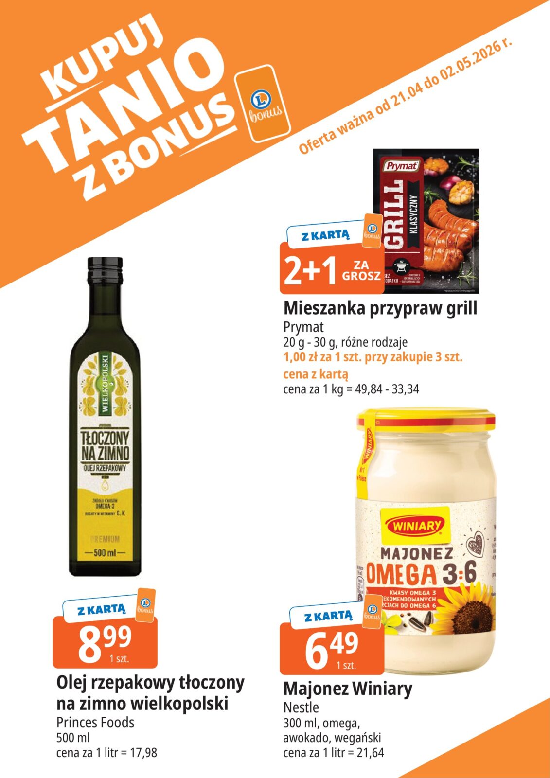 e-leclerc - Nowa gazetka E.Leclerc - Kupuj tanio z bonus ważna od 21.04.2026 do 02.05.2026 - page: 14