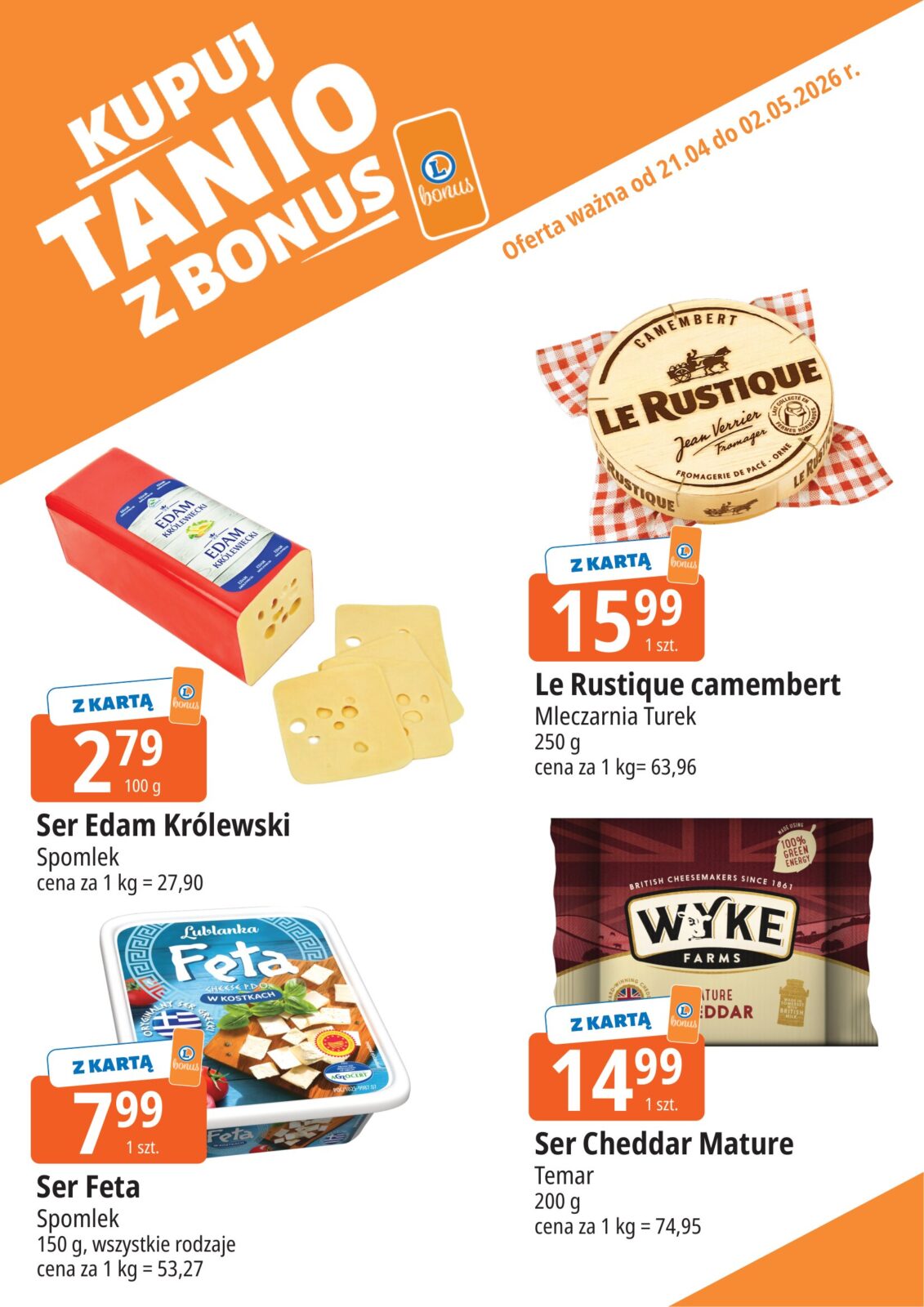 e-leclerc - Nowa gazetka E.Leclerc - Kupuj tanio z bonus ważna od 21.04.2026 do 02.05.2026 - page: 8