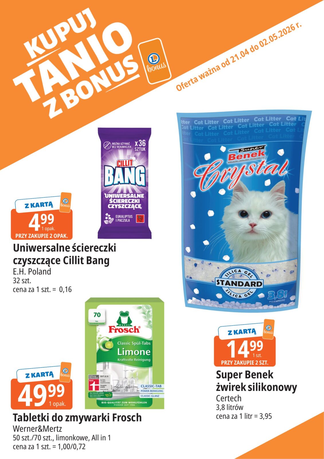 e-leclerc - Nowa gazetka E.Leclerc - Kupuj tanio z bonus ważna od 21.04.2026 do 02.05.2026 - page: 18