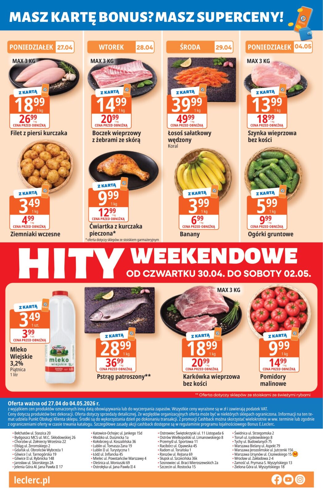e-leclerc - Nowa gazetka E.Leclerc ważna od 27.04.2026 do 04.05.2026 - page: 8