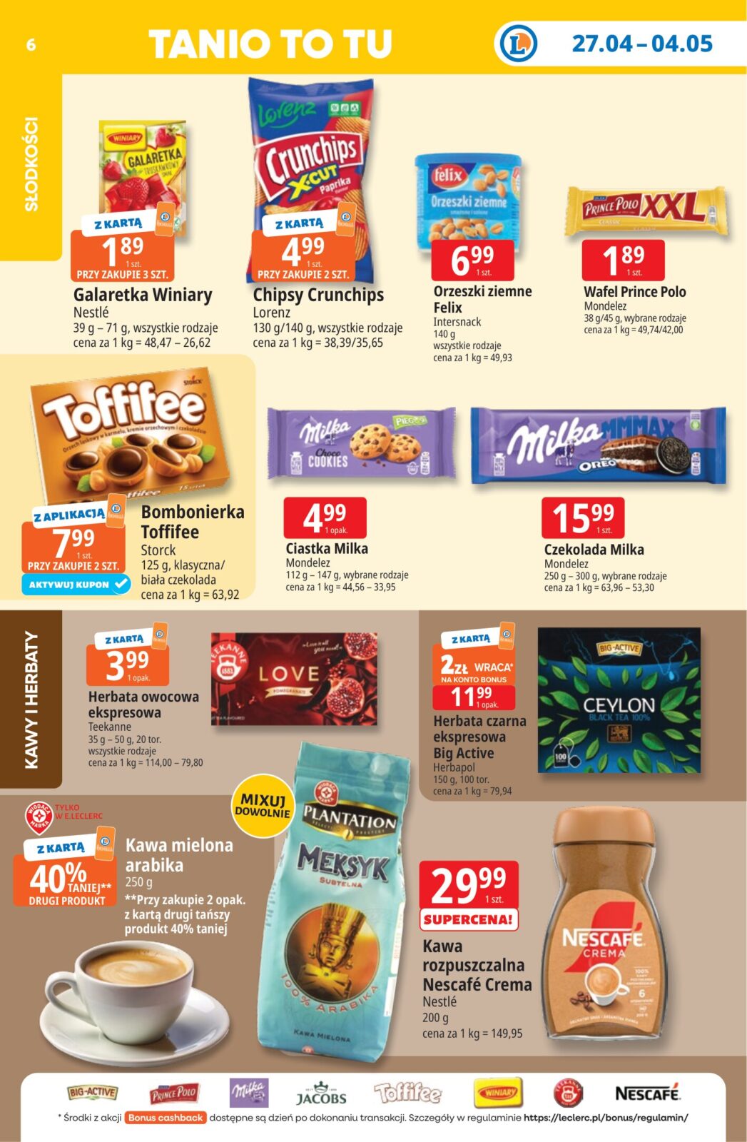 e-leclerc - Nowa gazetka E.Leclerc ważna od 27.04.2026 do 04.05.2026 - page: 6