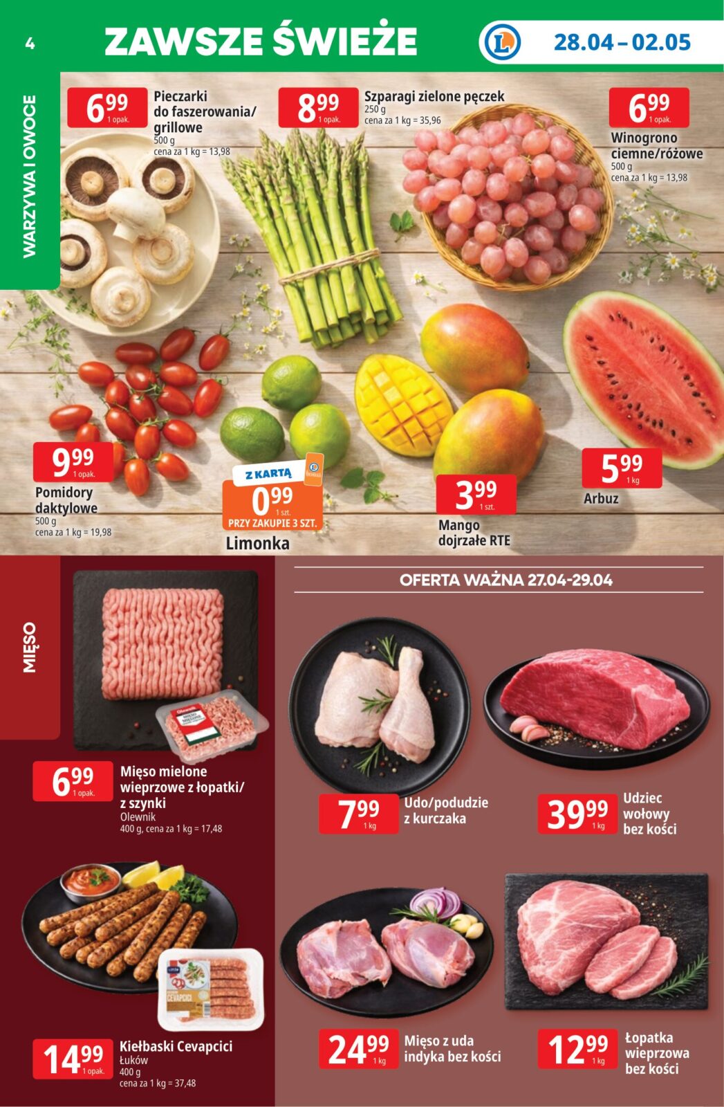 e-leclerc - Nowa gazetka E.Leclerc ważna od 27.04.2026 do 04.05.2026 - page: 4