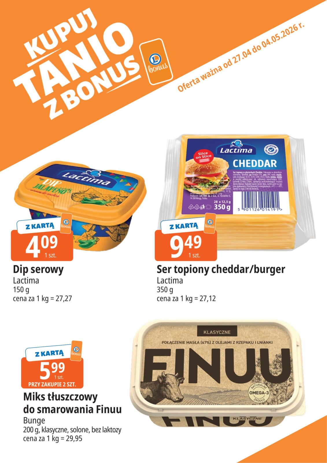 e-leclerc - Nowa gazetka E.Leclerc - Kupuj tanio z bonus ważna od 27.04.2026 do 04.05.2026 - page: 6