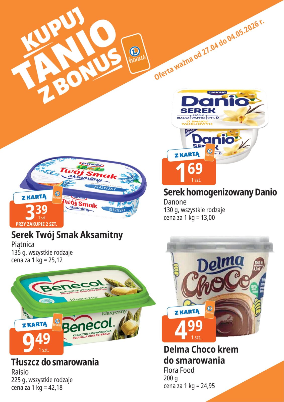 e-leclerc - Nowa gazetka E.Leclerc - Kupuj tanio z bonus ważna od 27.04.2026 do 04.05.2026 - page: 3