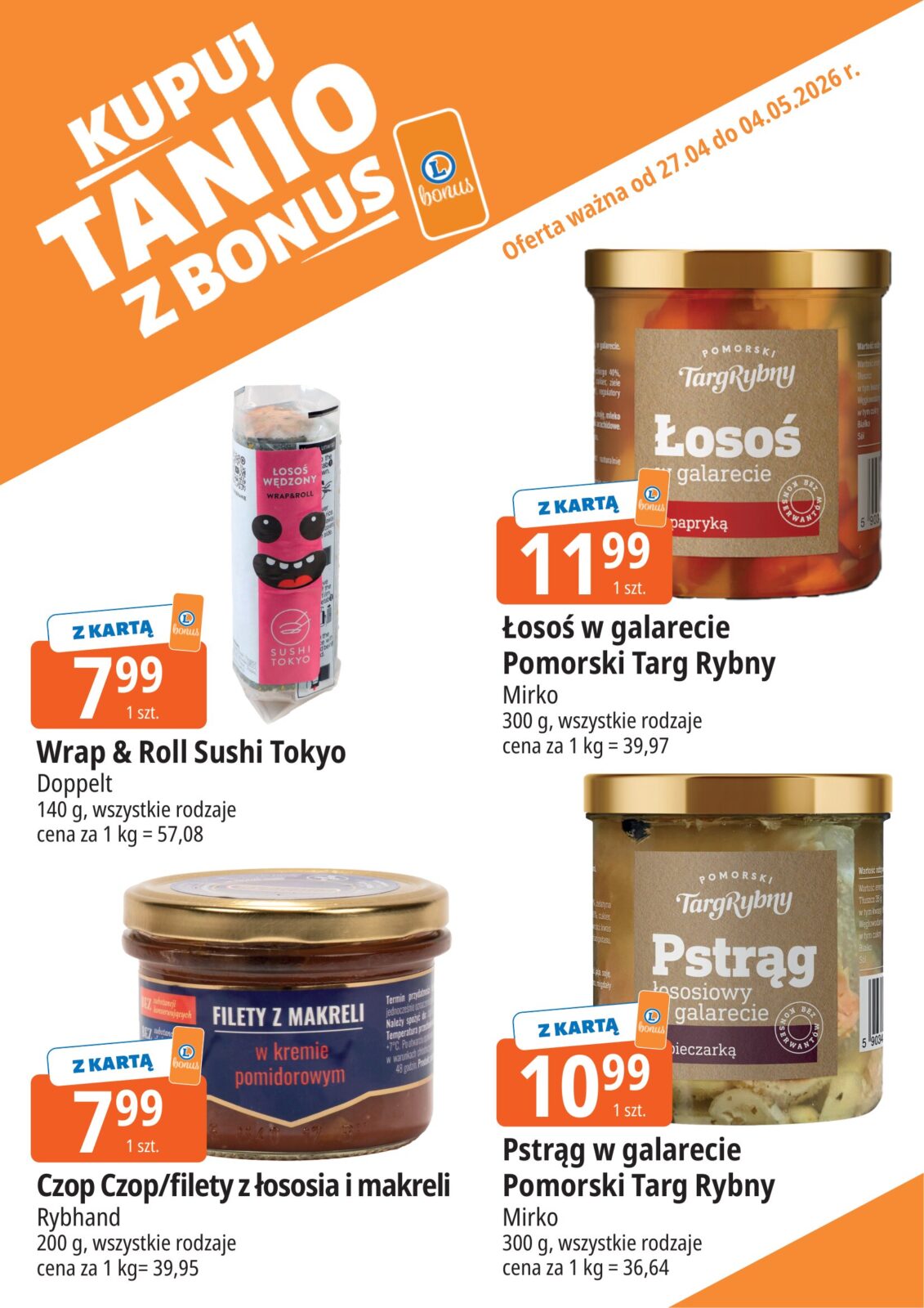 e-leclerc - Nowa gazetka E.Leclerc - Kupuj tanio z bonus ważna od 27.04.2026 do 04.05.2026 - page: 11