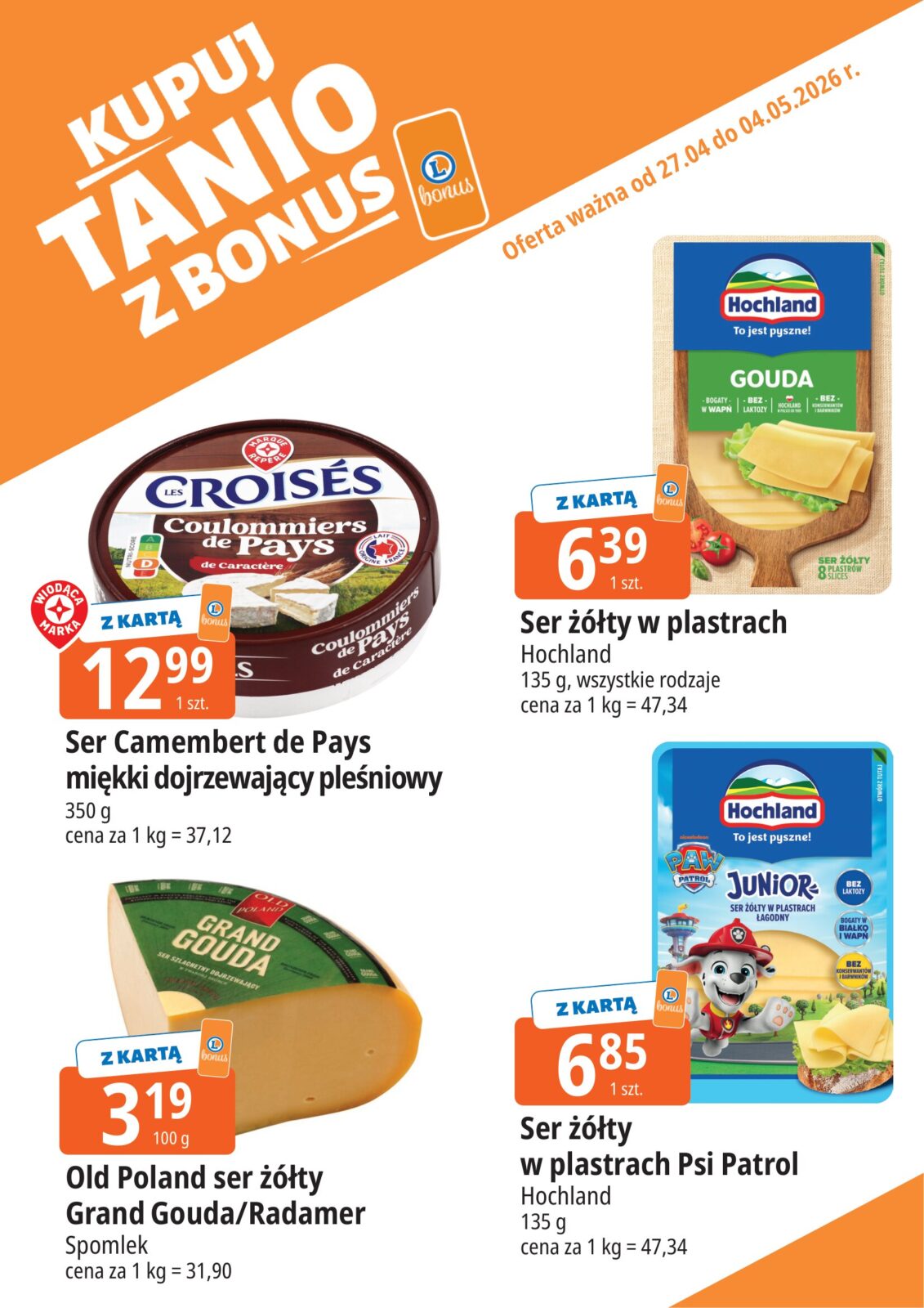 e-leclerc - Nowa gazetka E.Leclerc - Kupuj tanio z bonus ważna od 27.04.2026 do 04.05.2026 - page: 5