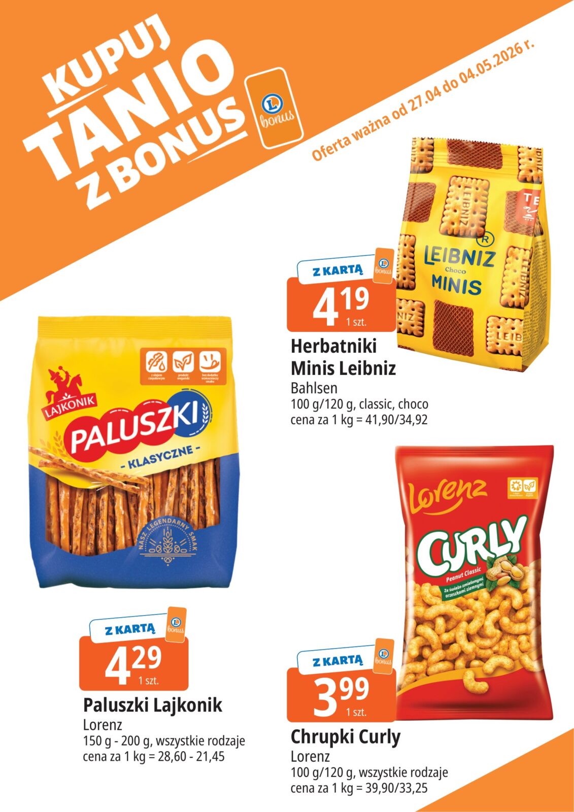 e-leclerc - Nowa gazetka E.Leclerc - Kupuj tanio z bonus ważna od 27.04.2026 do 04.05.2026 - page: 13