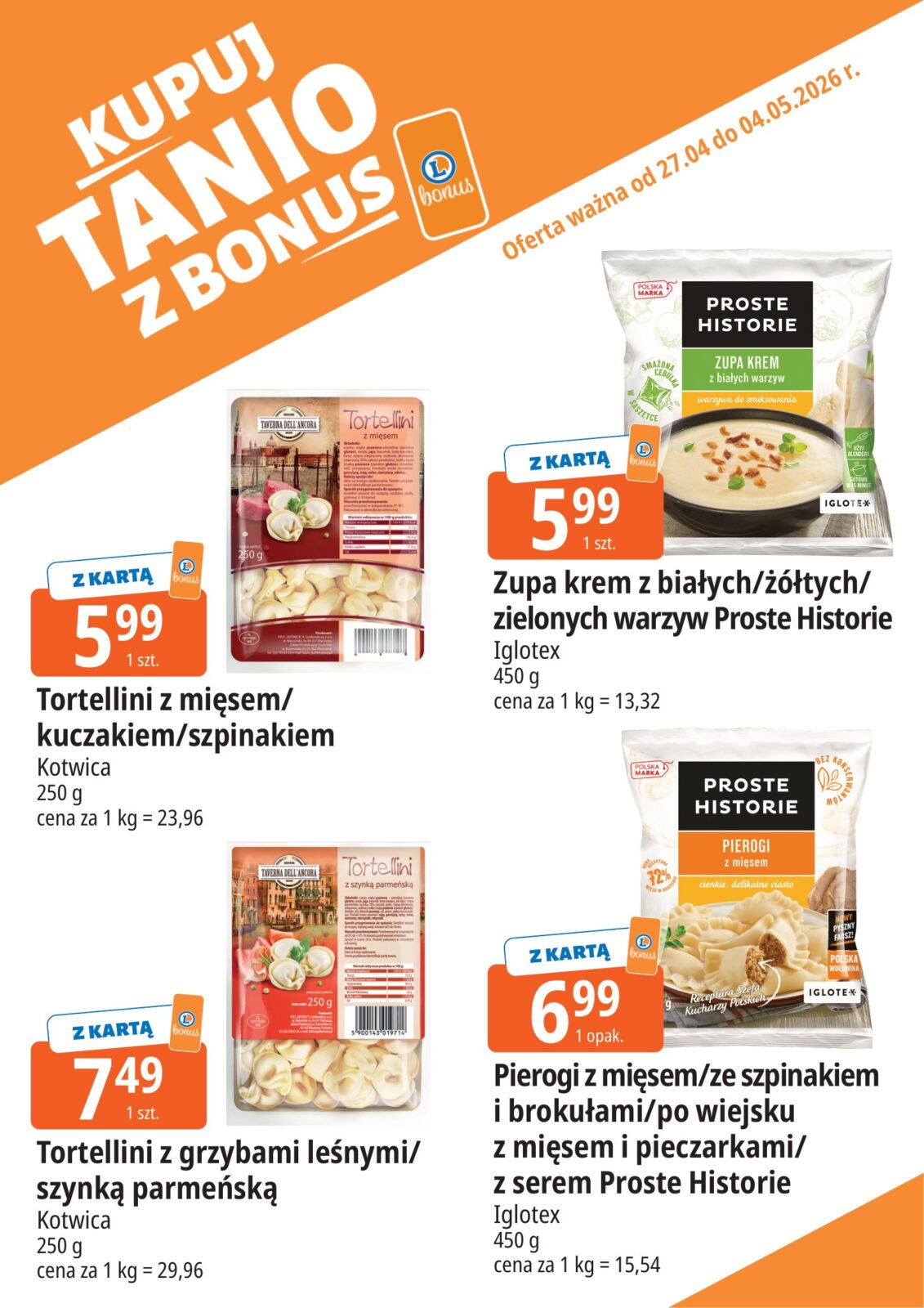 e-leclerc - Nowa gazetka E.Leclerc - Kupuj tanio z bonus ważna od 27.04.2026 do 04.05.2026 - page: 8