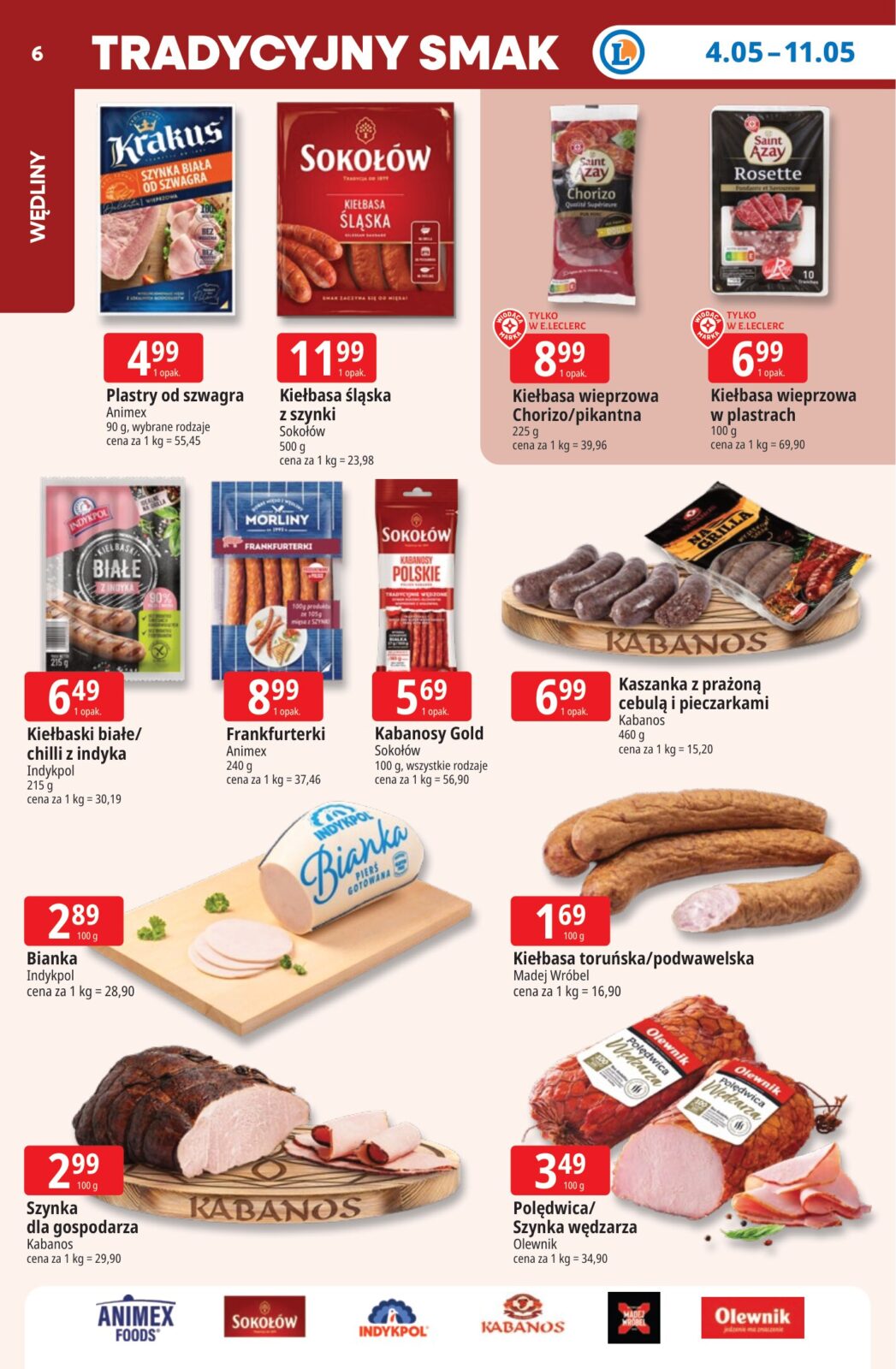 e-leclerc - Nowa gazetka E.Leclerc ważna od 04.05.2026 do 11.05.2026 - page: 6