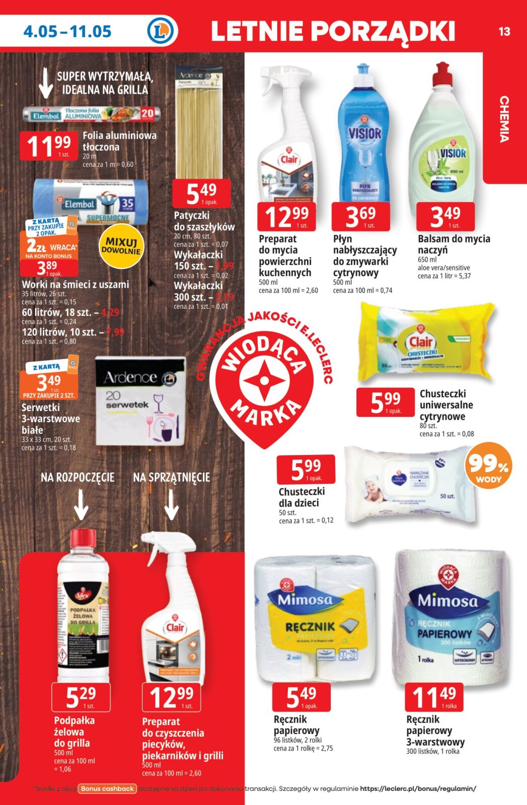 e-leclerc - Nowa gazetka E.Leclerc ważna od 04.05.2026 do 11.05.2026 - page: 13