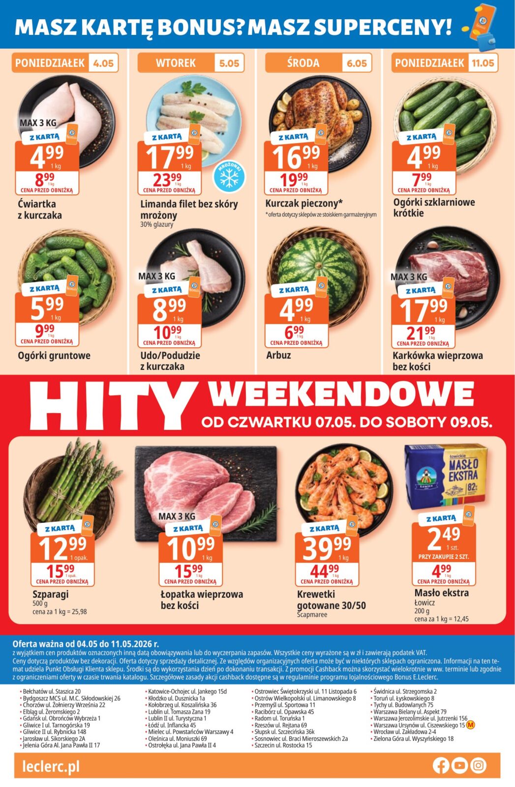 e-leclerc - Nowa gazetka E.Leclerc ważna od 04.05.2026 do 11.05.2026 - page: 20