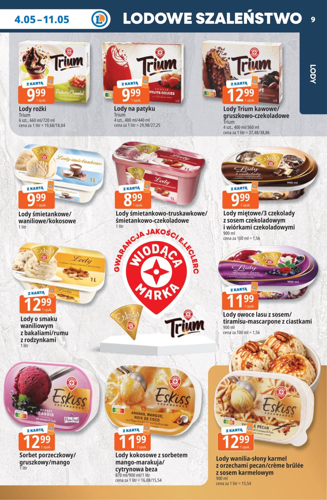 e-leclerc - Nowa gazetka E.Leclerc ważna od 04.05.2026 do 11.05.2026 - page: 9