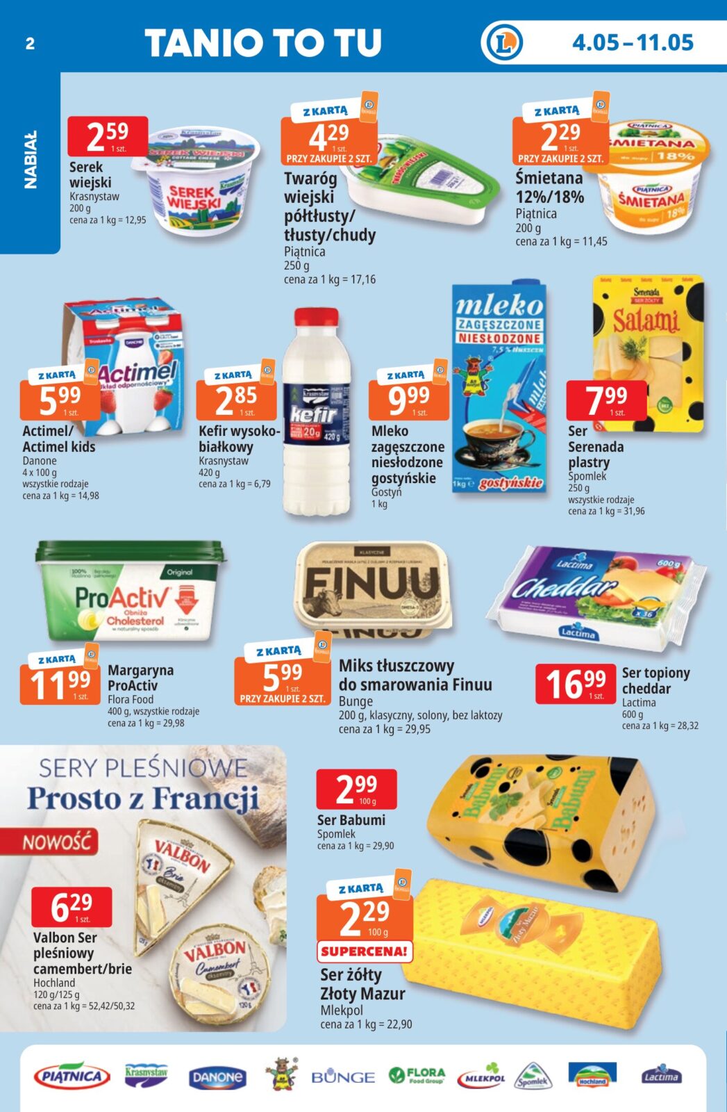 e-leclerc - Nowa gazetka E.Leclerc ważna od 04.05.2026 do 11.05.2026 - page: 2