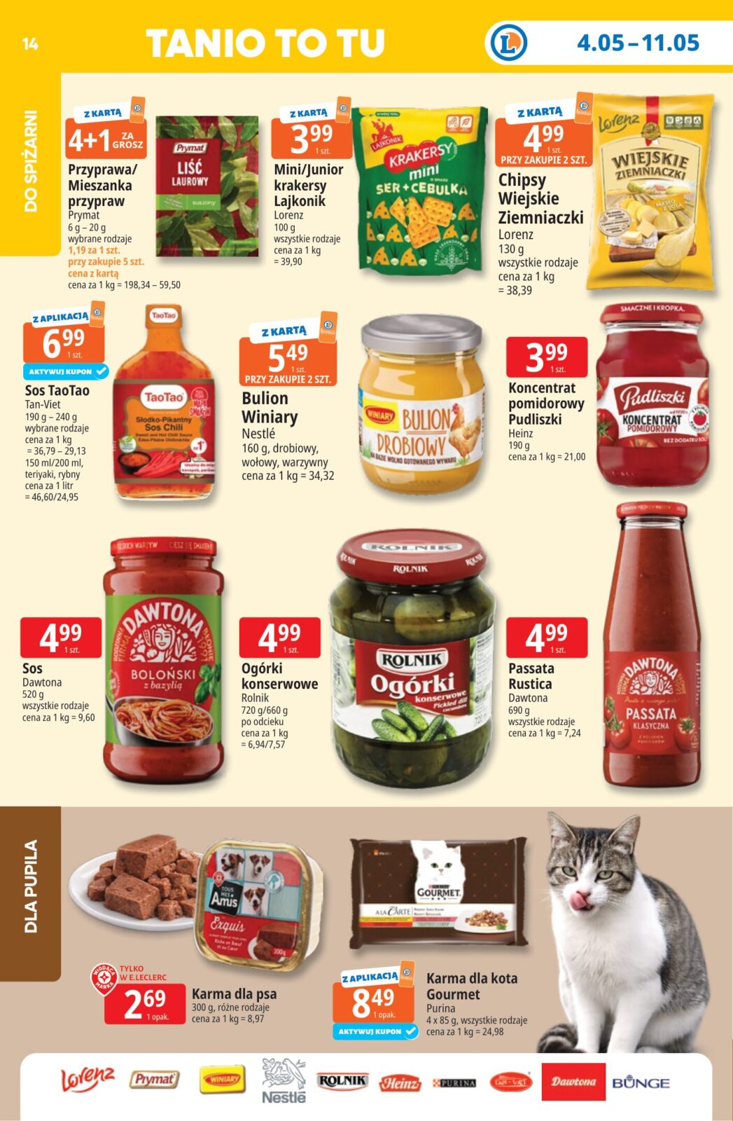e-leclerc - Nowa gazetka E.Leclerc ważna od 04.05.2026 do 11.05.2026 - page: 14