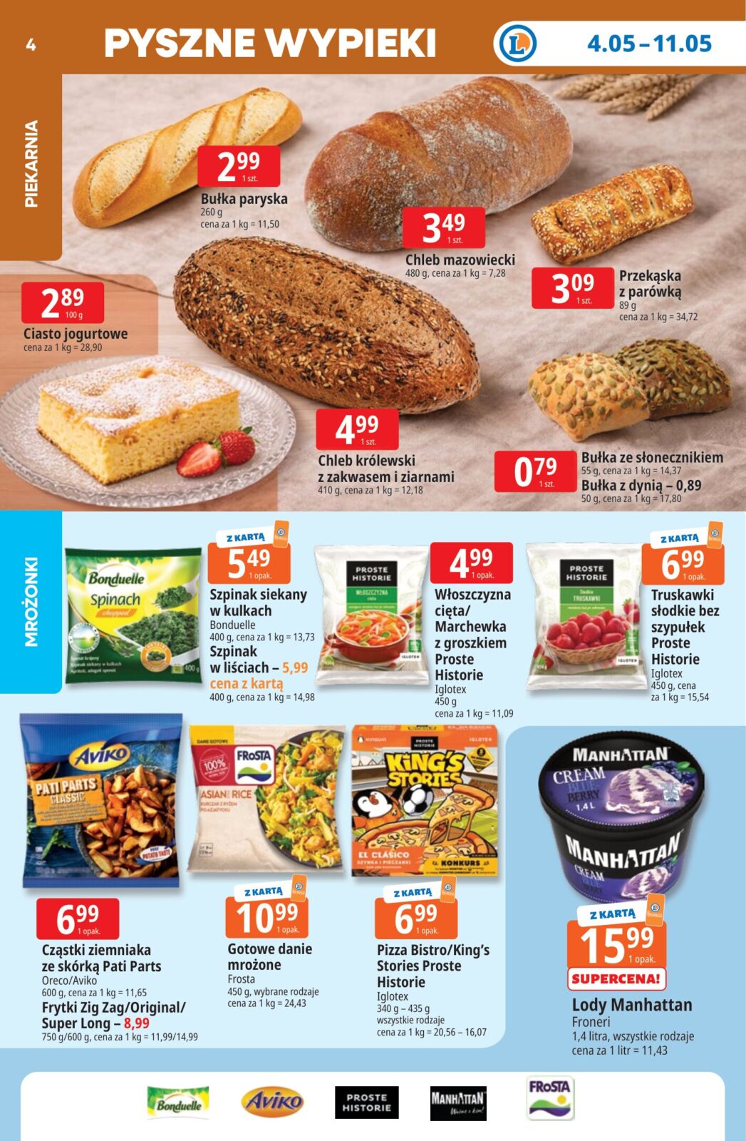 e-leclerc - Nowa gazetka E.Leclerc ważna od 04.05.2026 do 11.05.2026 - page: 4