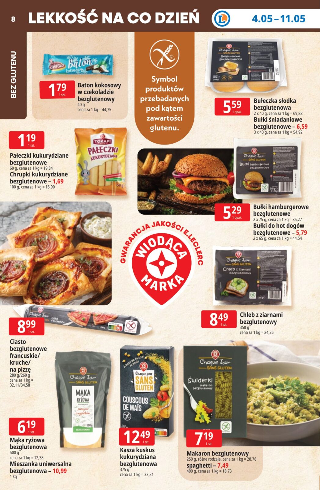 e-leclerc - Nowa gazetka E.Leclerc ważna od 04.05.2026 do 11.05.2026 - page: 8