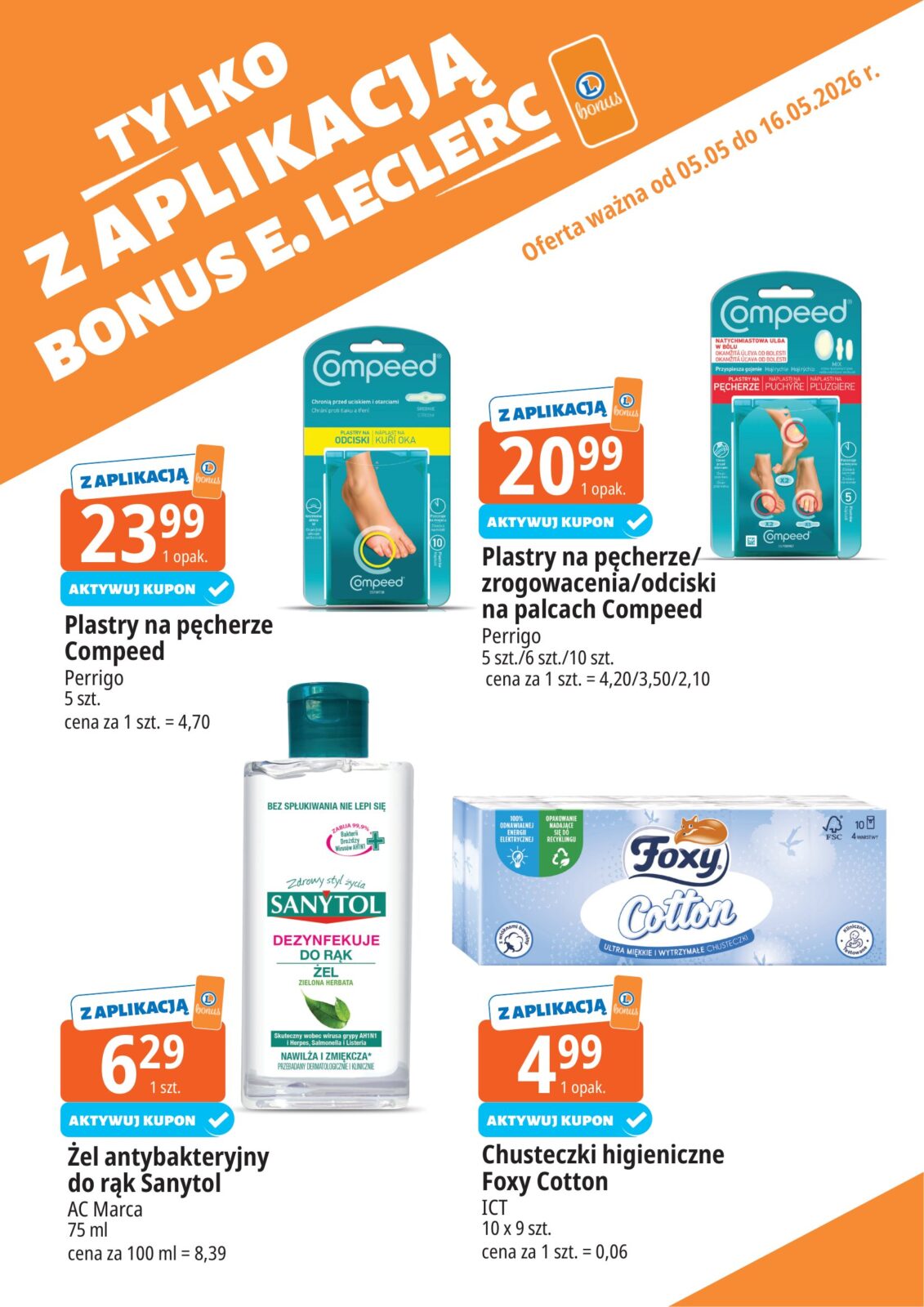 e-leclerc - Nowa gazetka E.Leclerc - Kupuj tanio z bonus ważna od 05.05.2026 do 16.05.2026 - page: 7