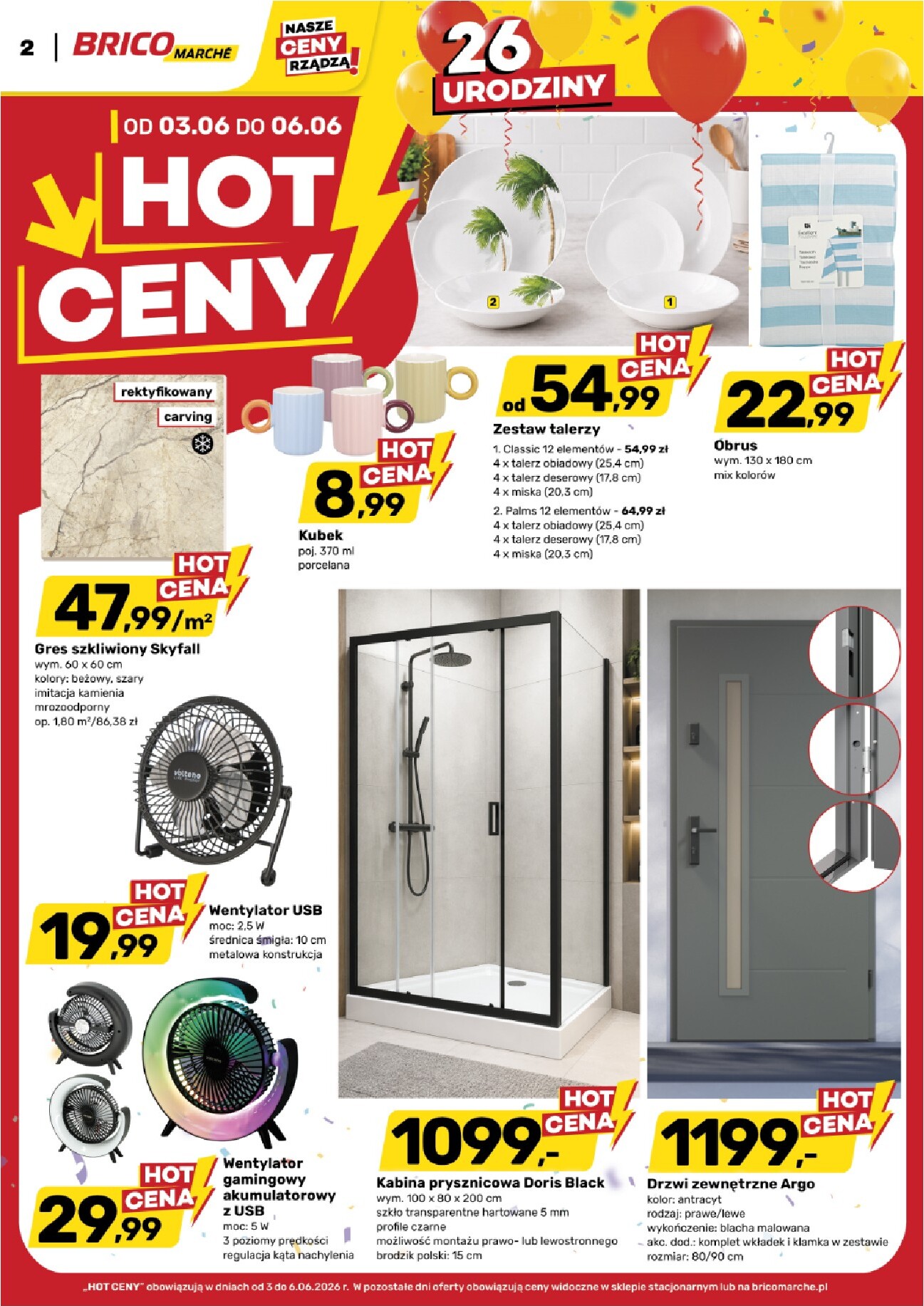 brico-marche - Nowa gazetka Bricomarché - Hot ceny ważna od 03.06.2026 do 06.06.2026 - page: 2