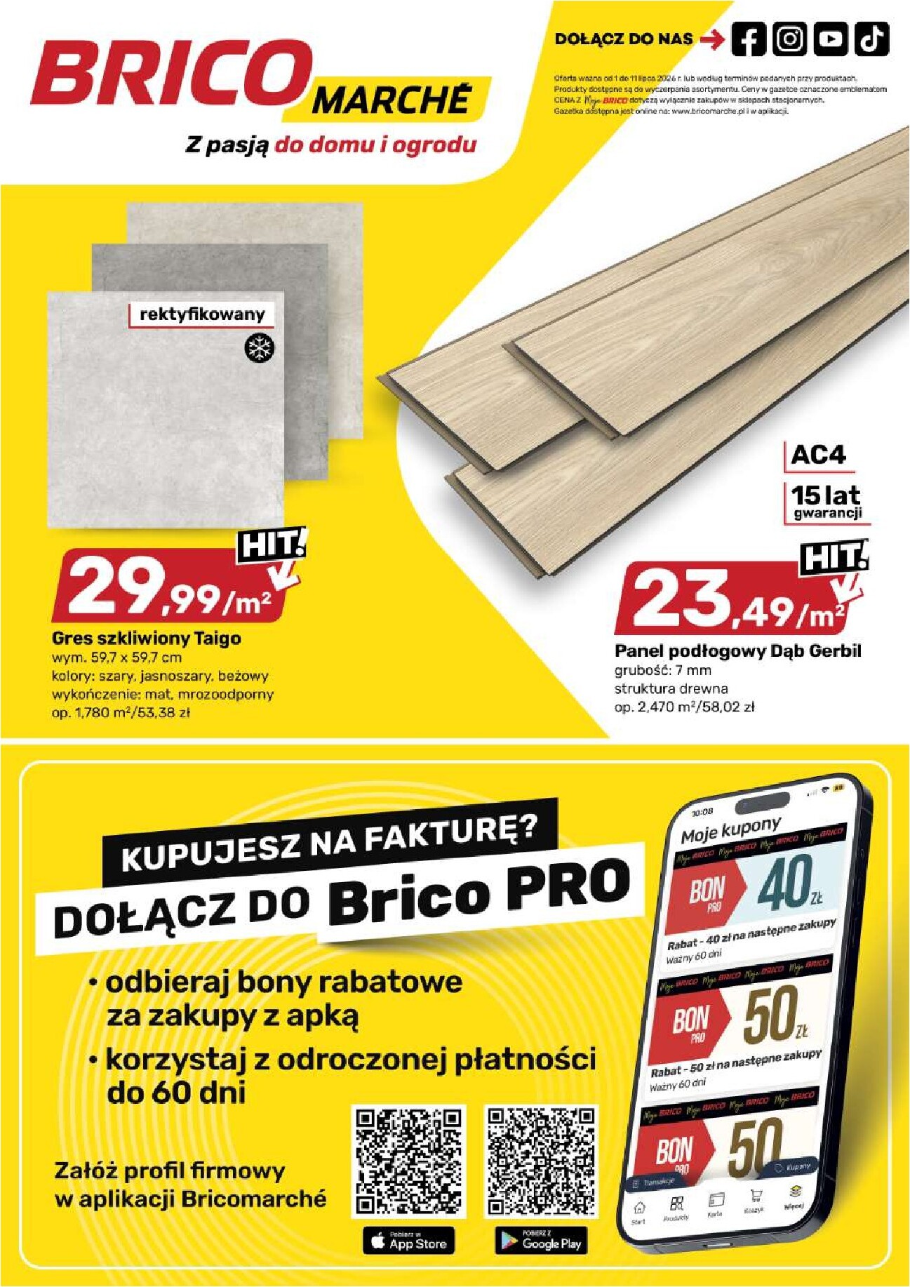 brico-marche - Nowa gazetka Bricomarché - Bricomarche ważna od 01.07.2026 do 11.07.2026 - page: 1