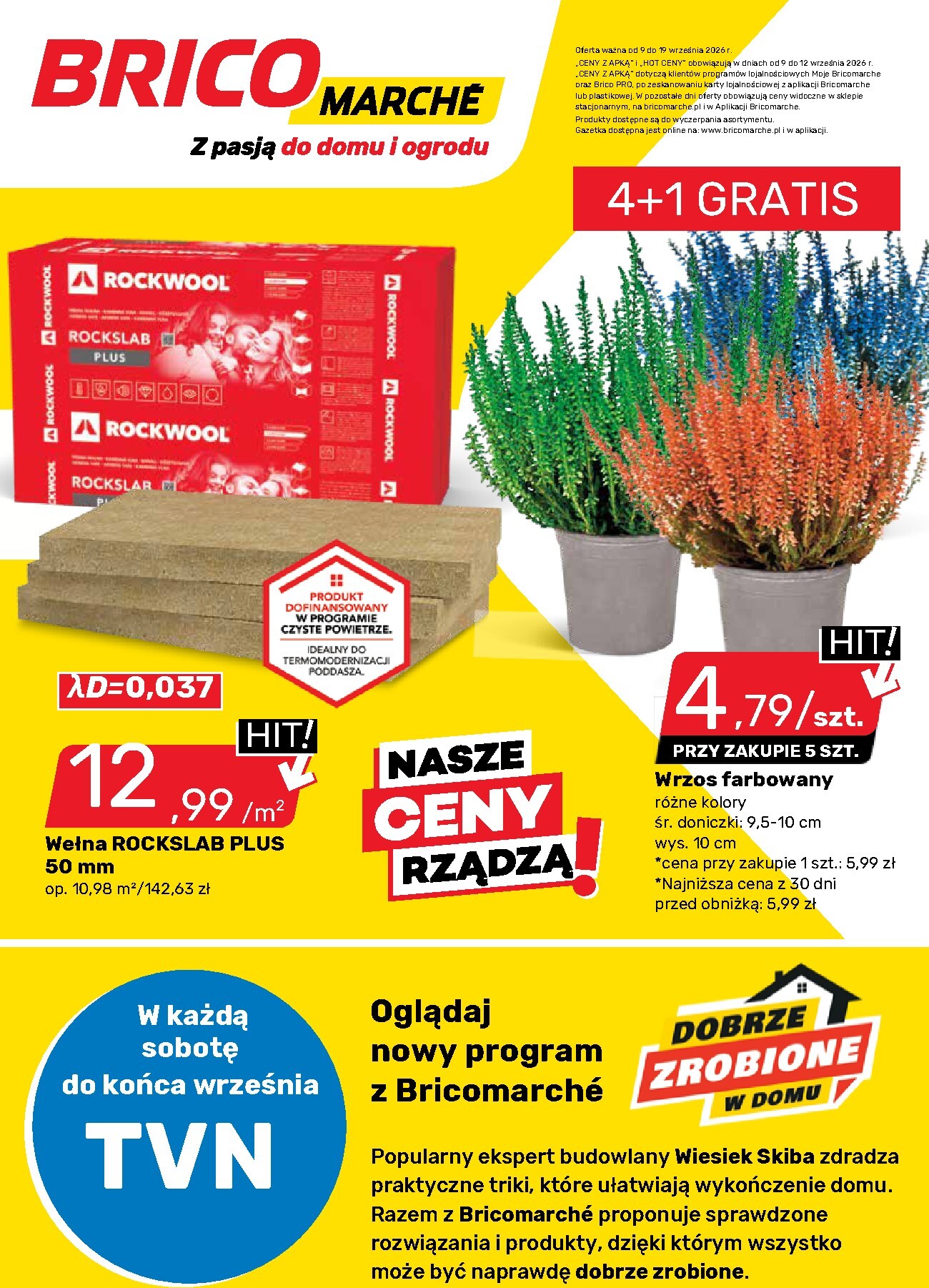 brico-marche - Nowa gazetka Bricomarché ważna od 09.09.2026 do 19.09.2026 - page: 1
