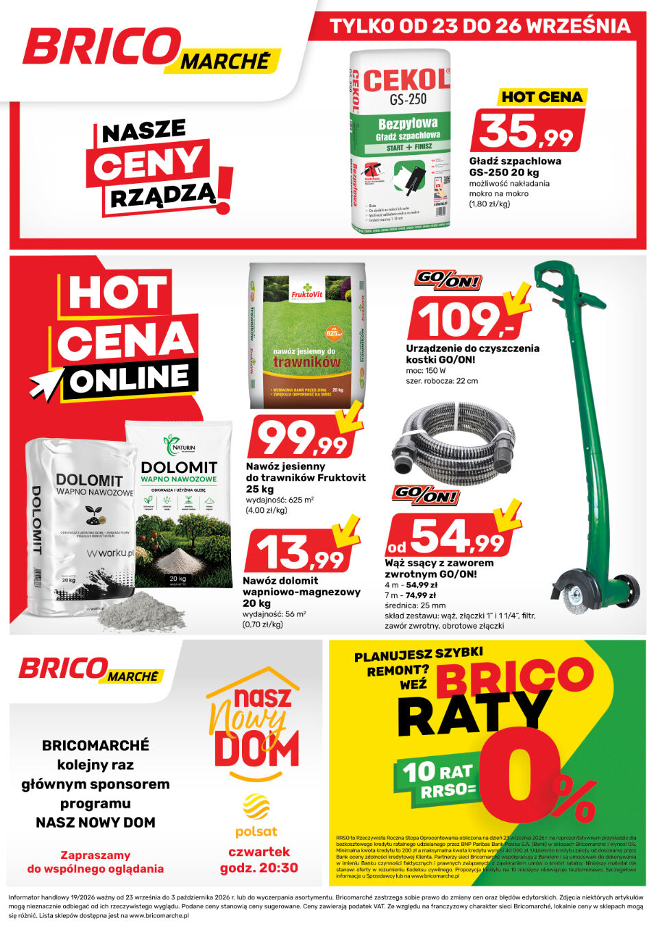 brico-marche - Nowa gazetka Bricomarché ważna od 23.09.2026 do 03.10.2026 - page: 8