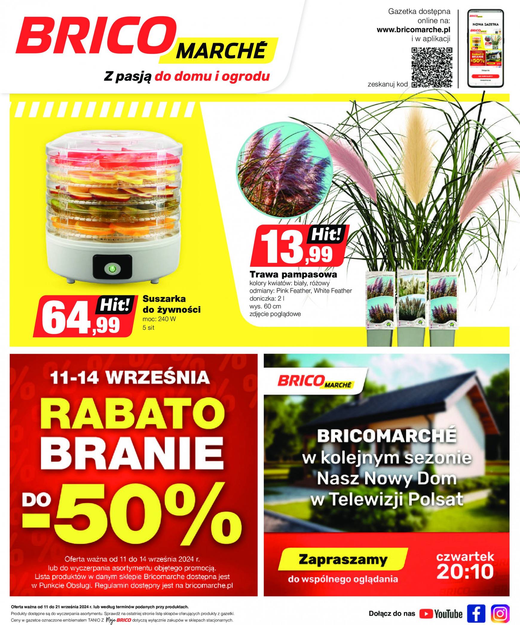 brico-marche - Aktualna Bricomarché gazetka ważna od 11.09. - 21.09. - page: 1