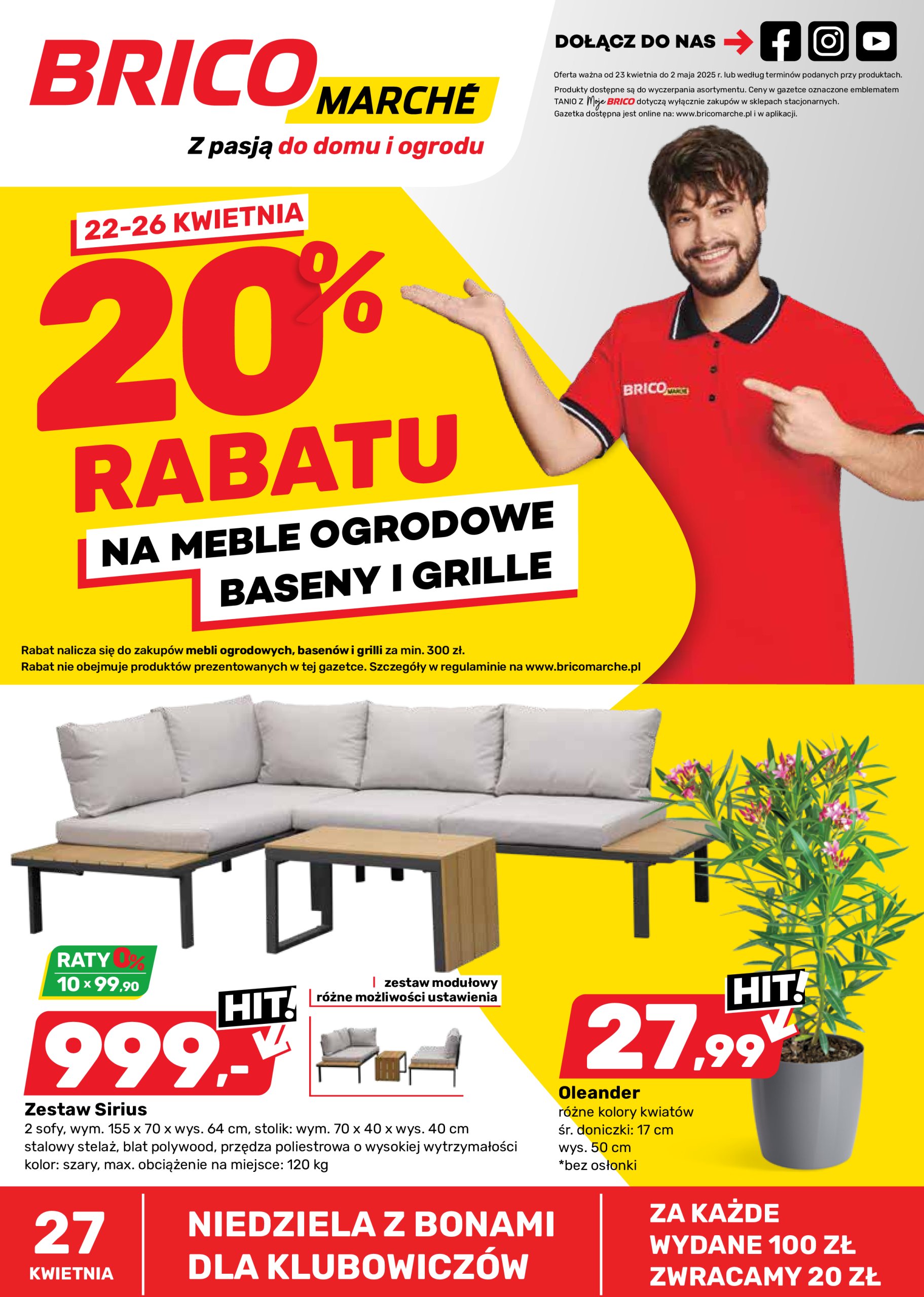 brico-marche - Bricomarché gazetka ważna od 23.04. - 02.05.
