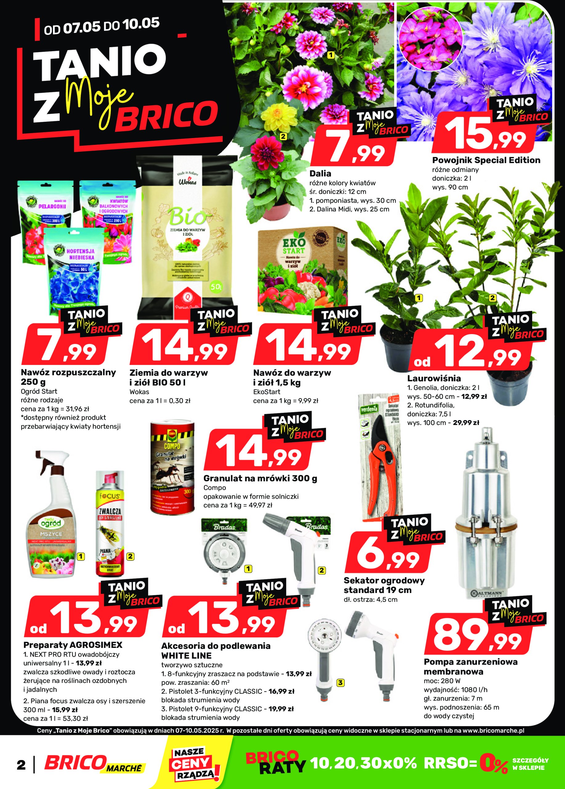brico-marche - Bricomarché - Tanio z MojeBrico gazetka ważna od 07.05. - 10.05.