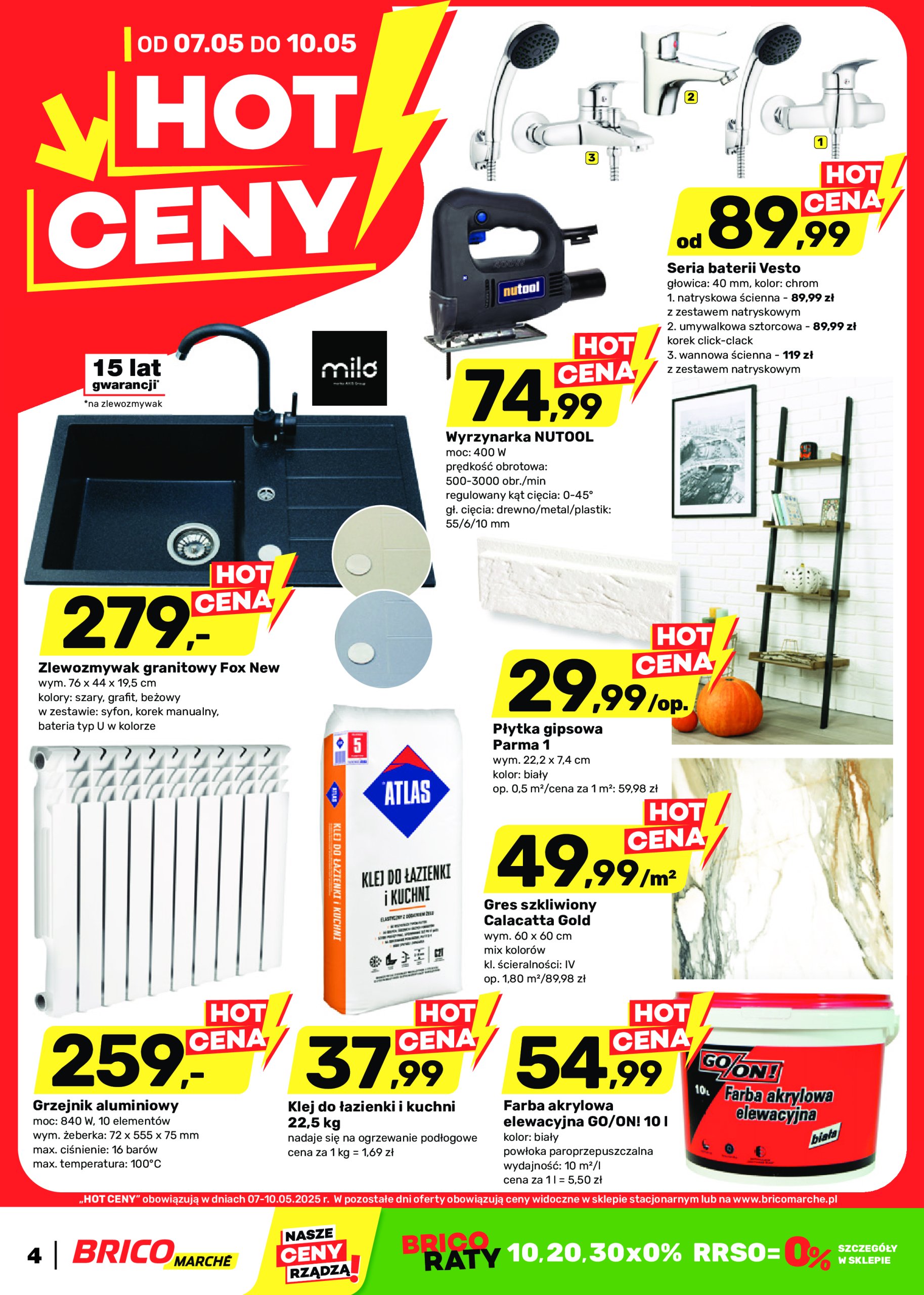 brico-marche - Bricomarché - Hot ceny gazetka ważna od 07.05. - 10.05.