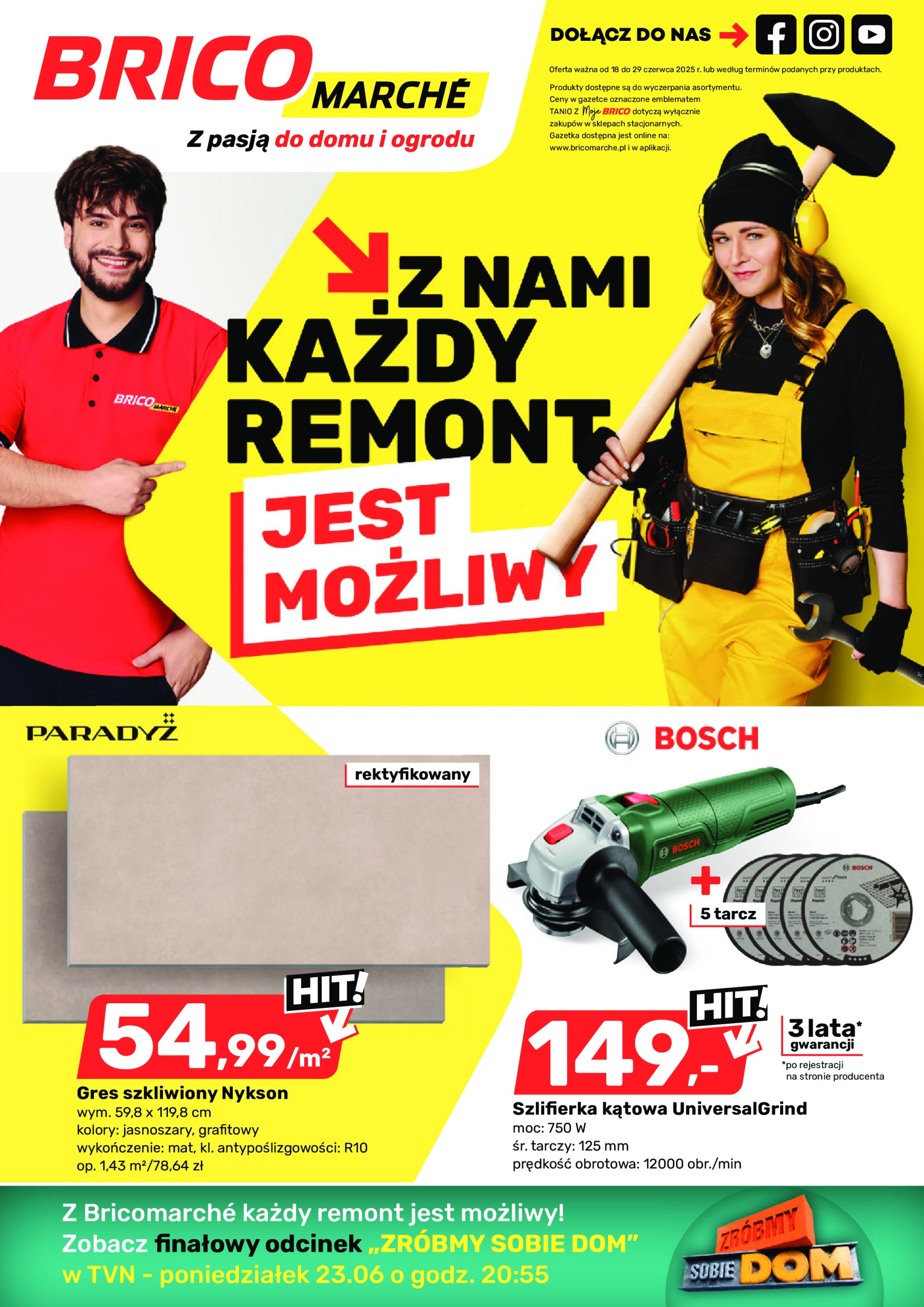 brico-marche - Gazetka Bricomarché ważna od 18.06. - 29.06.
