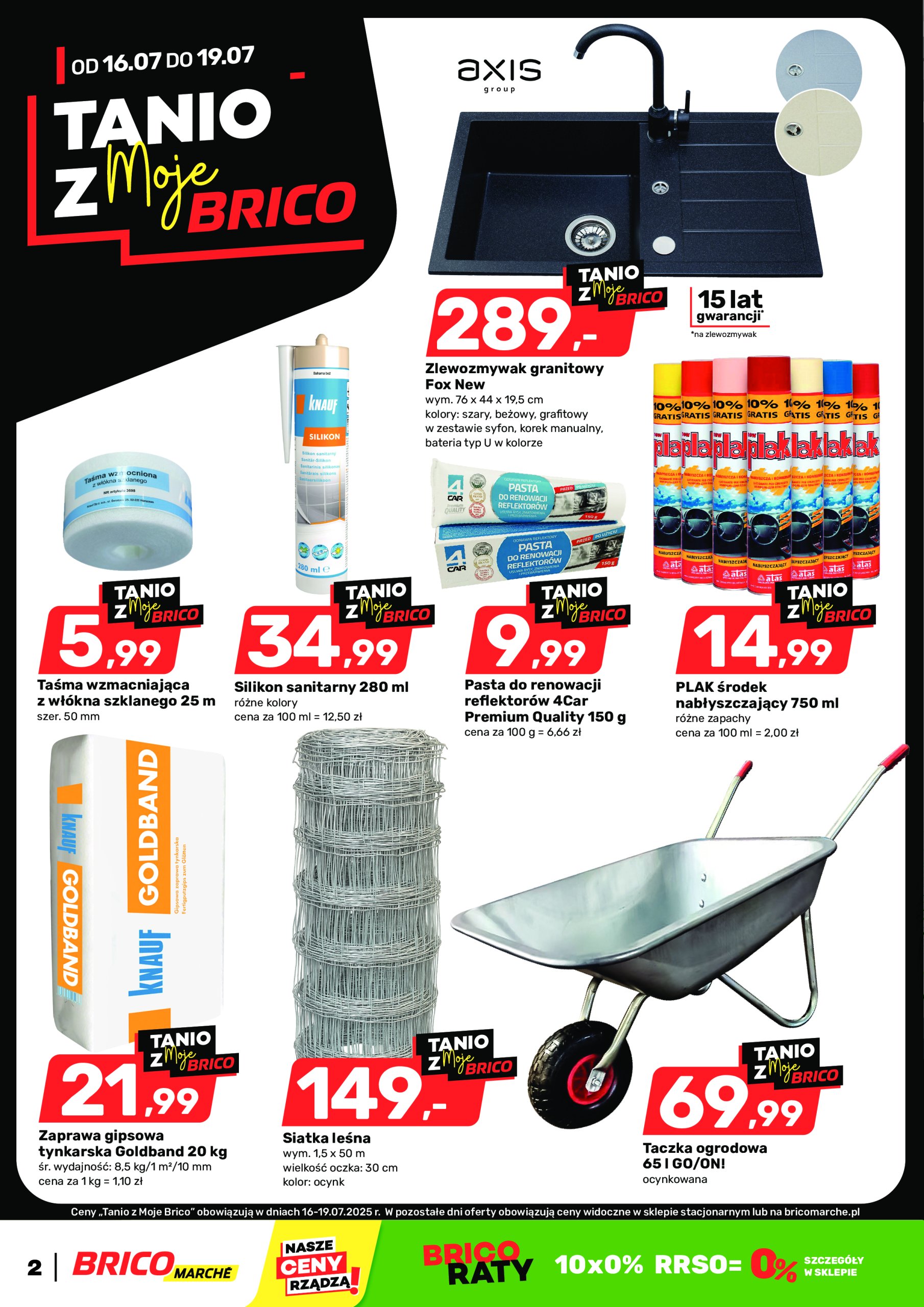 brico-marche - Gazetka Bricomarché - Tanio z MojeBrico ważna od 16.07. - 19.07.