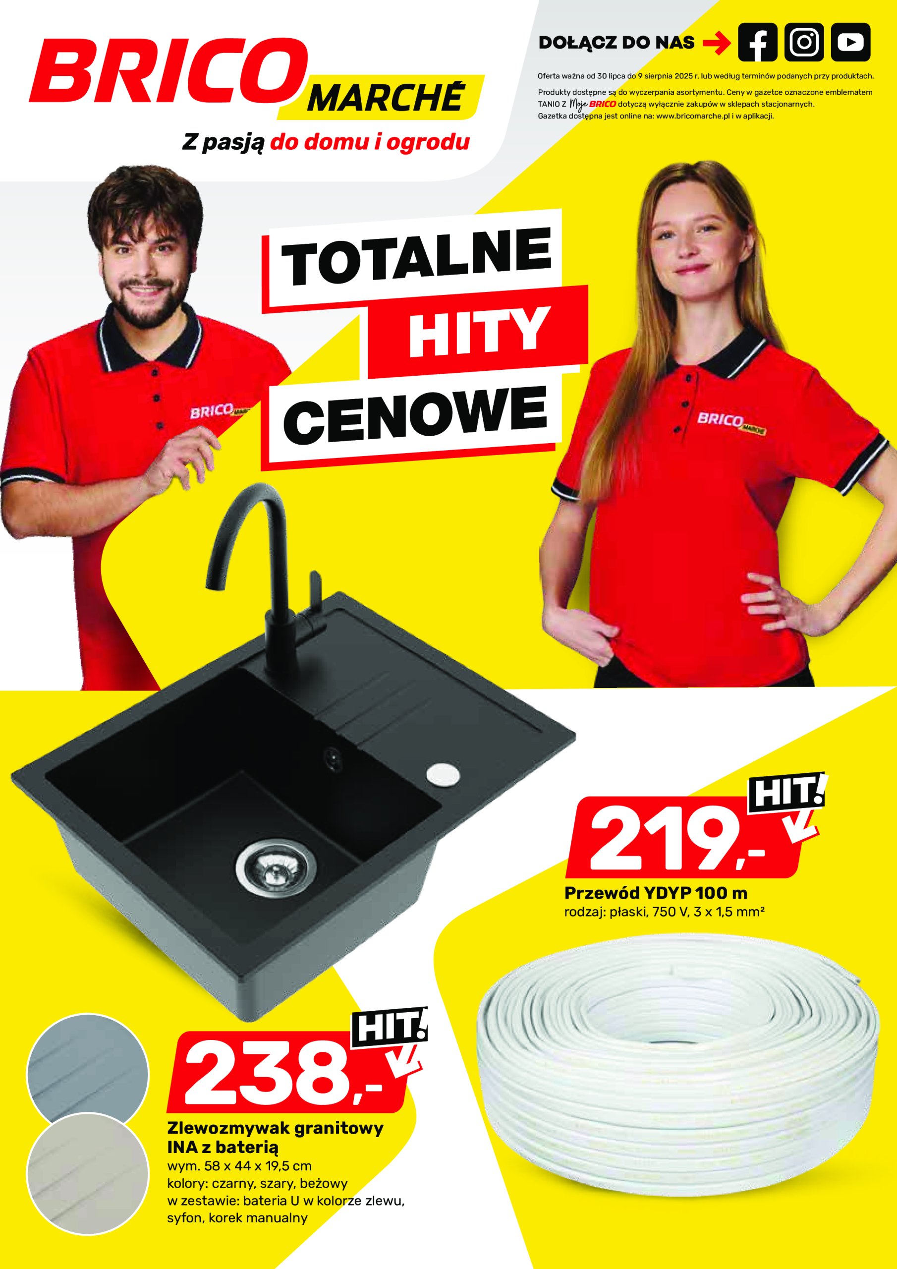 brico-marche - Gazetka Bricomarché ważna od 30.07. - 09.08. - page: 1
