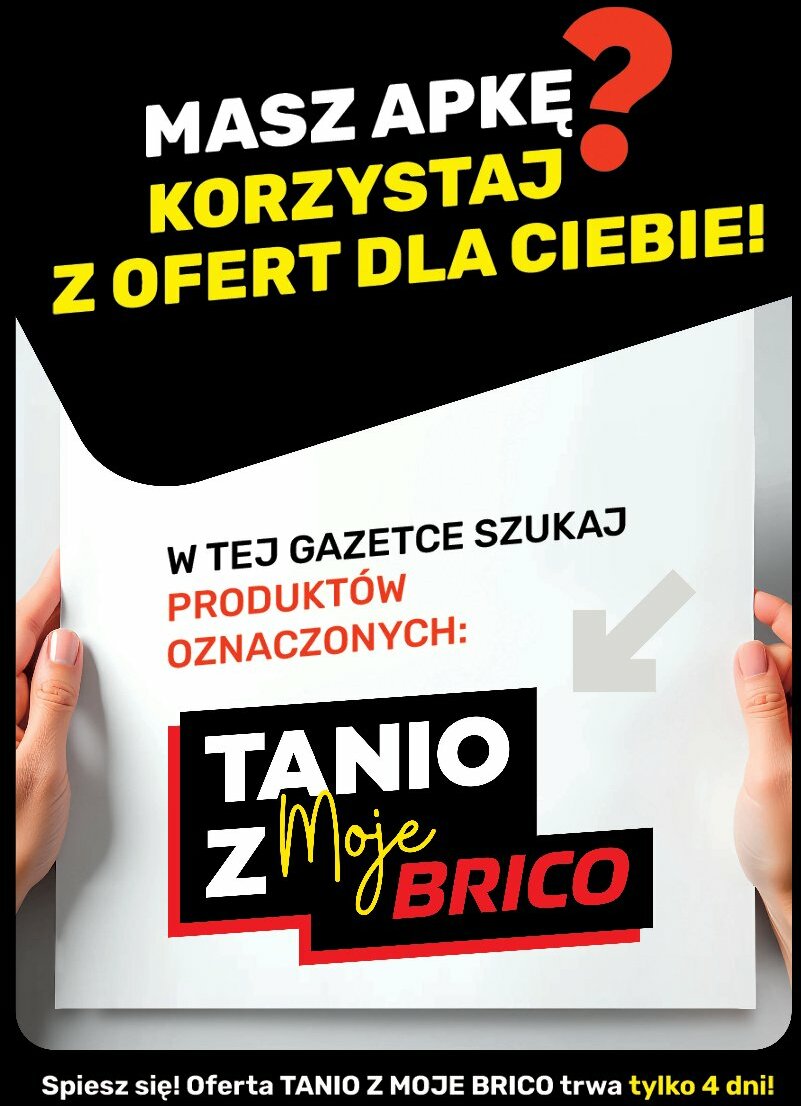 brico-marche - Gazetka Bricomarché - Tanio z MojeBrico - ważna od 13.08. do 16.08.