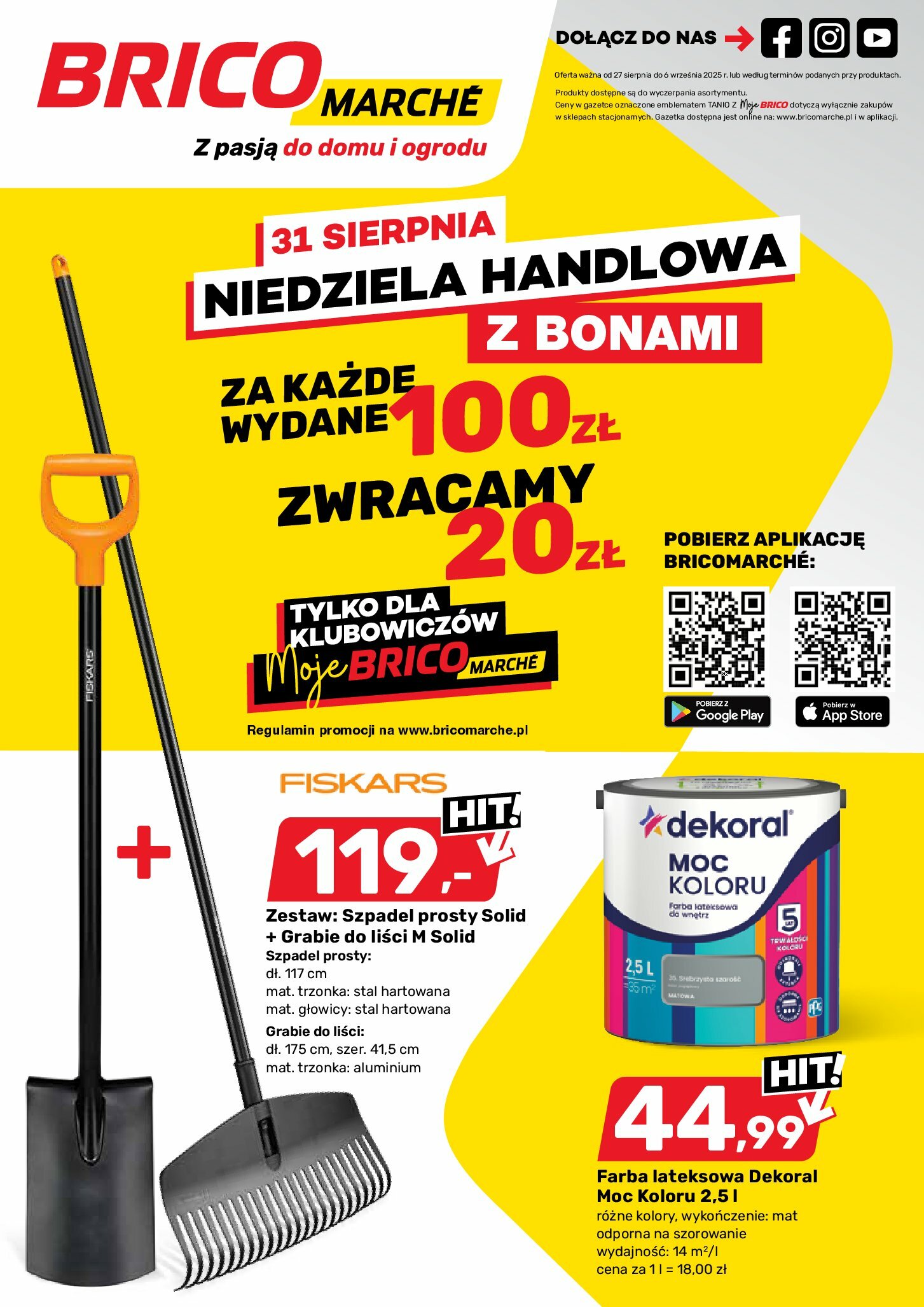 brico-marche - Gazetka Bricomarché - ważna od 27.08. do 06.09. - page: 1