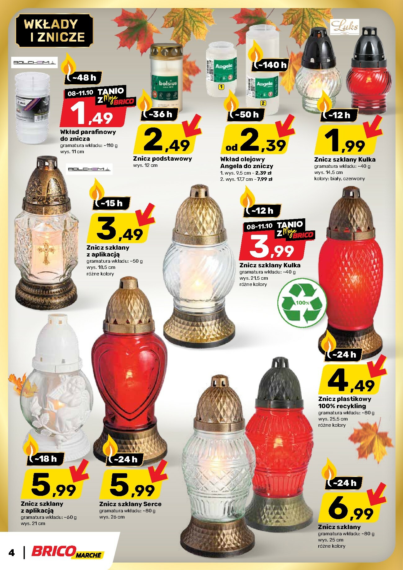 brico-marche - Gazetka Bricomarché - ważna od 08.10. do 18.10. - page: 4
