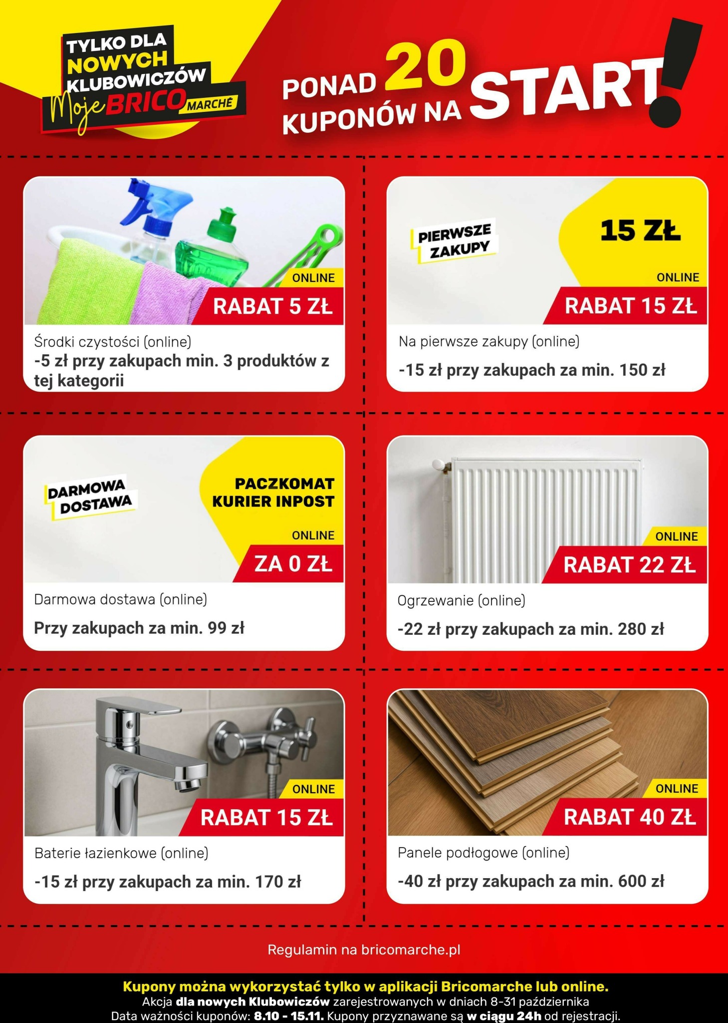 brico-marche - Gazetka Bricomarché - Kupony - ważna od 08.10. do 15.11. - page: 4
