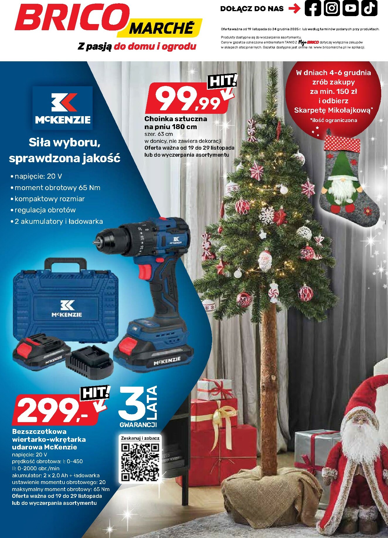 brico-marche - Gazetka Bricomarché - ważna od 19.11. do 24.12. - page: 1