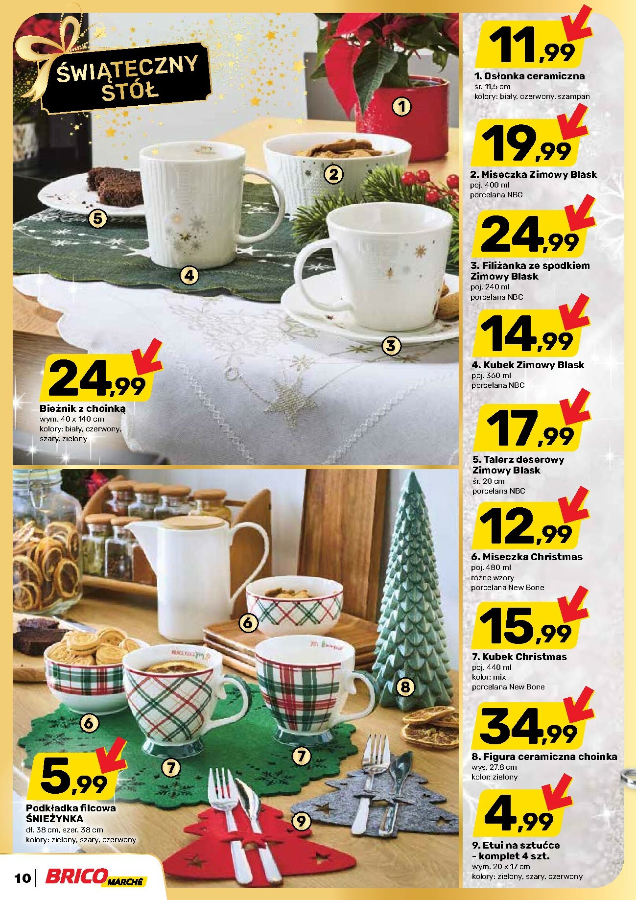 brico-marche - Gazetka Bricomarché - ważna od 19.11. do 24.12. - page: 10