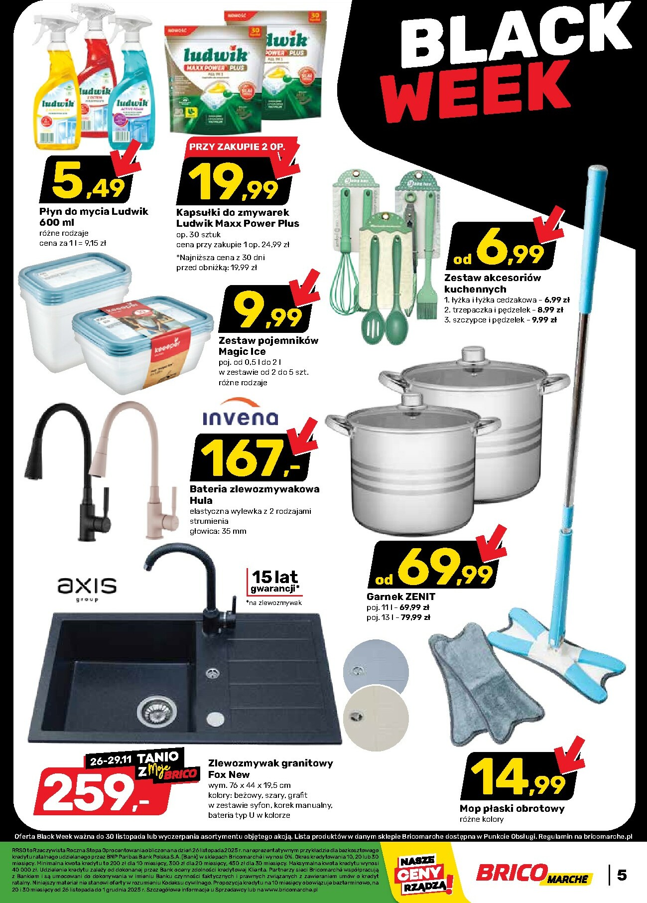 brico-marche - Gazetka Bricomarché - Black Friday - ważna od 26.11. do 01.12. - page: 5