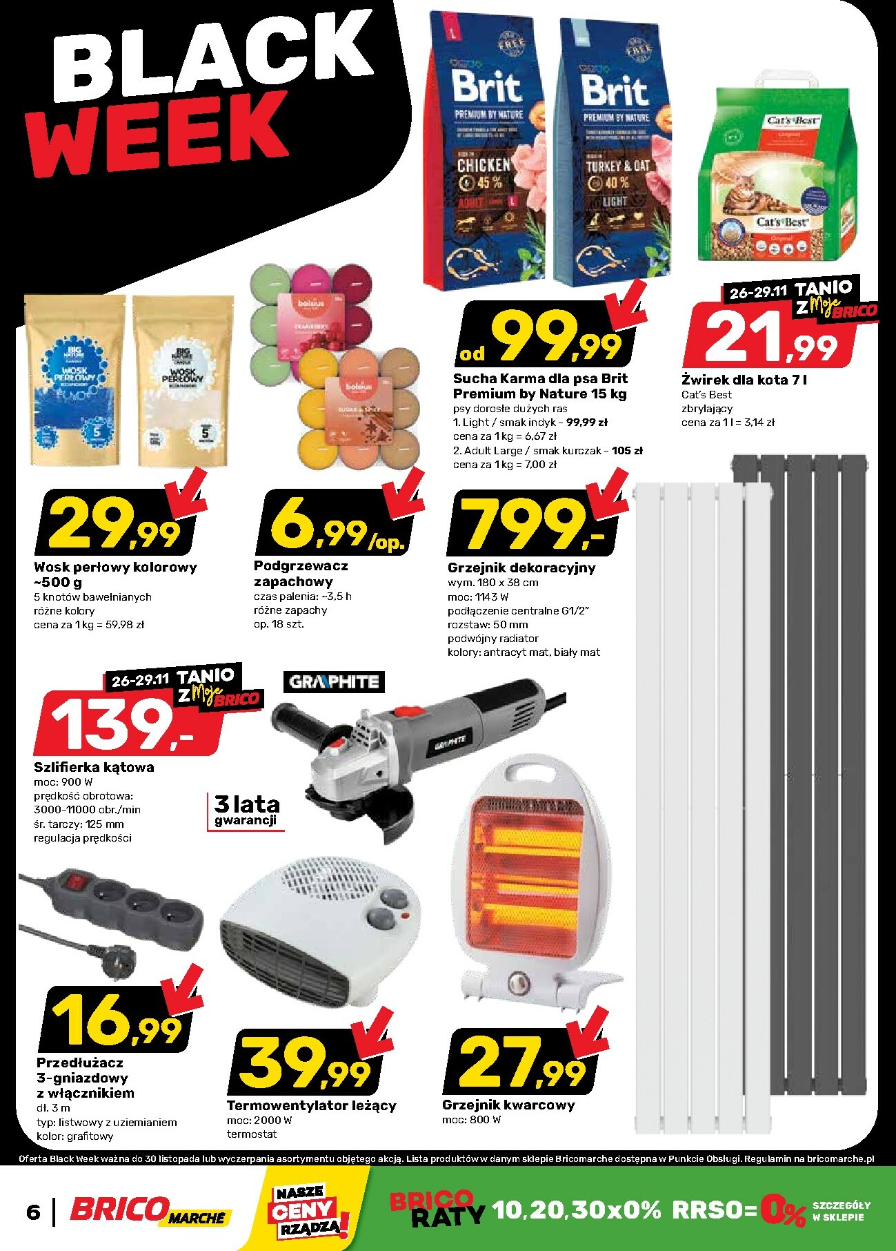 brico-marche - Gazetka Bricomarché - Black Friday - ważna od 26.11. do 01.12. - page: 6