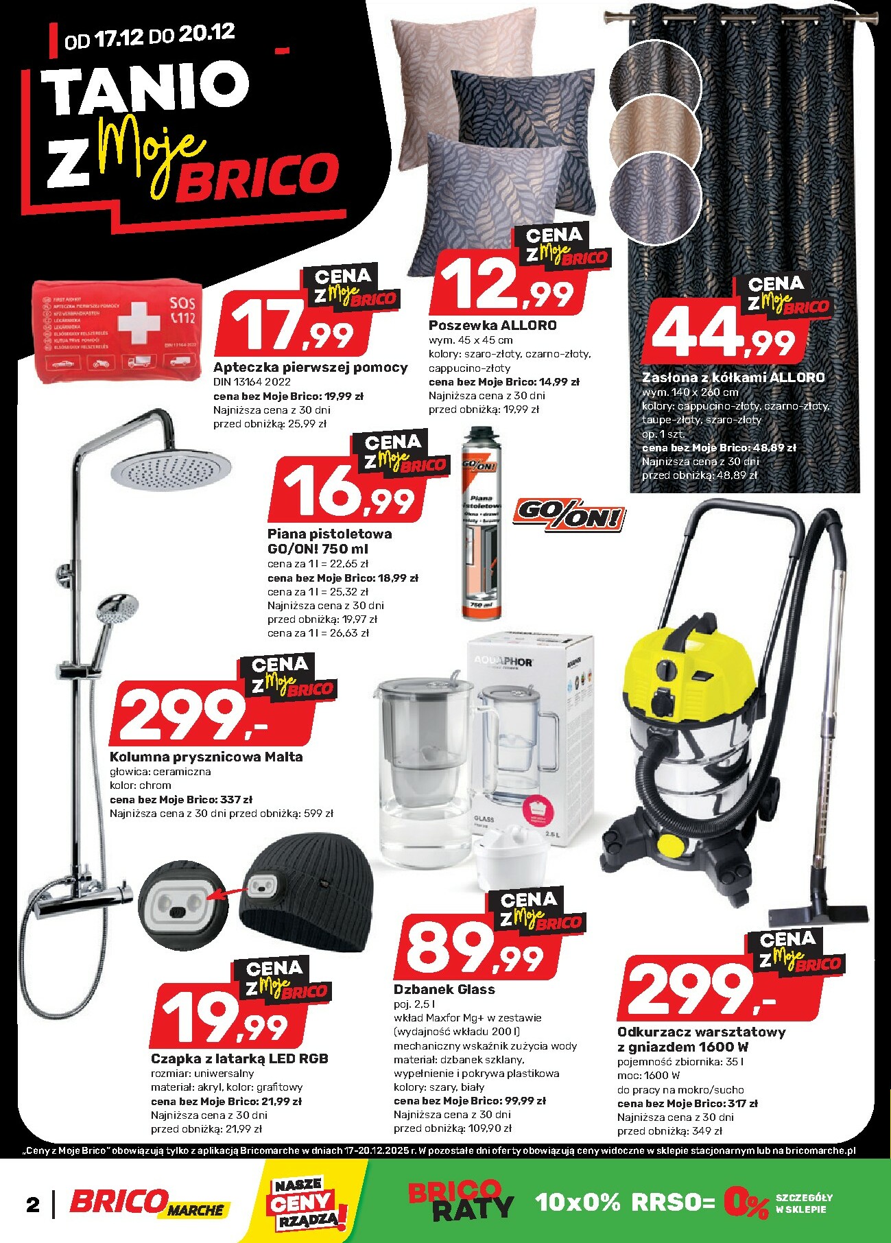 brico-marche - Gazetka Bricomarché - Tanio z MojeBrico - ważna od 17.12. do 20.12.