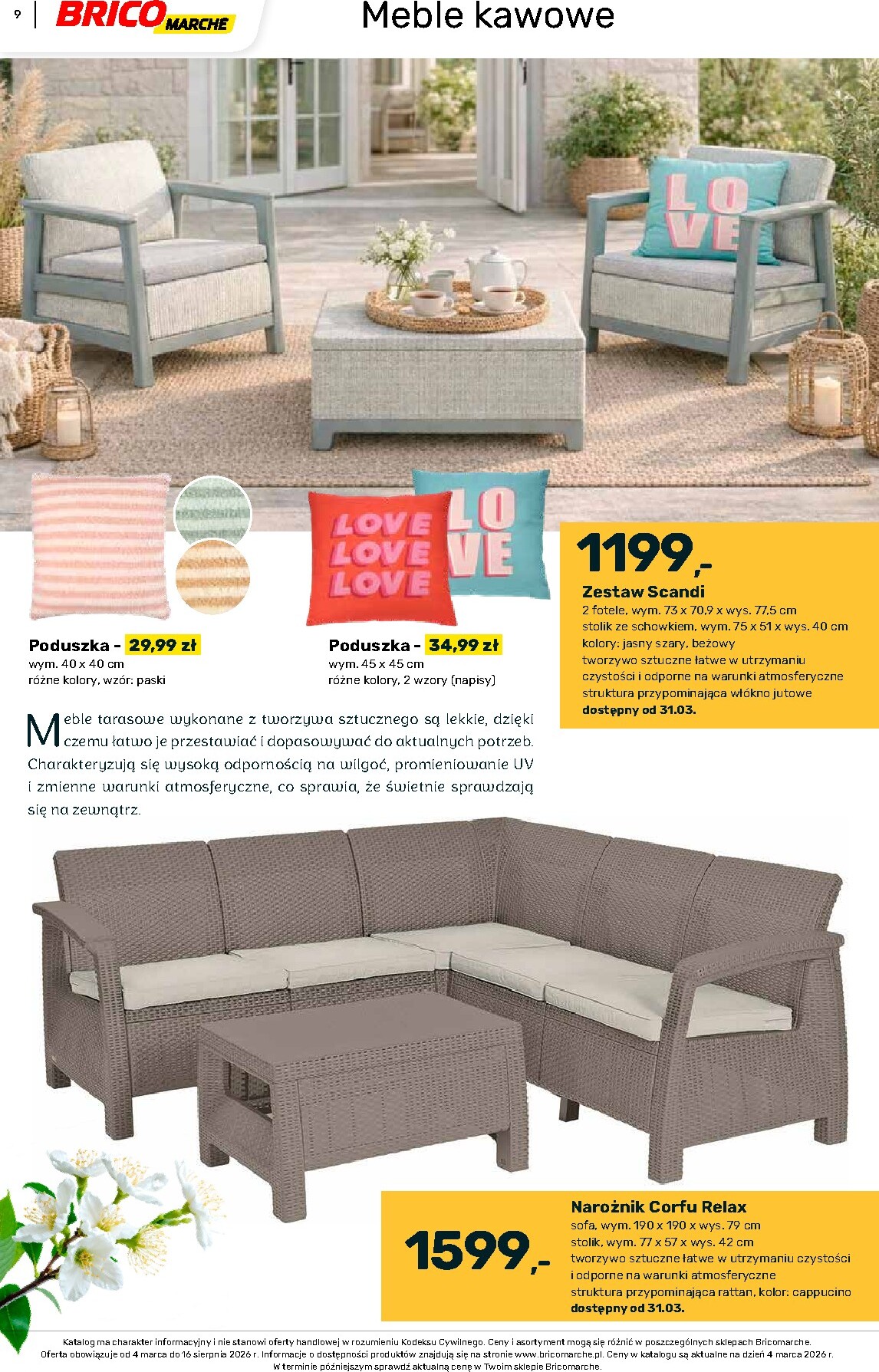 brico-marche - Gazetka Bricomarché - Katalog ogród - ważna od 04.03.2026 do 16.08.2026 - page: 9
